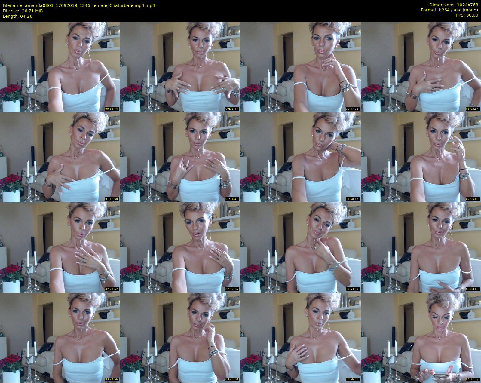 amanda0803 — 5 minute Chaturbate female cam show recording, 720p, Sep 17, 2019
