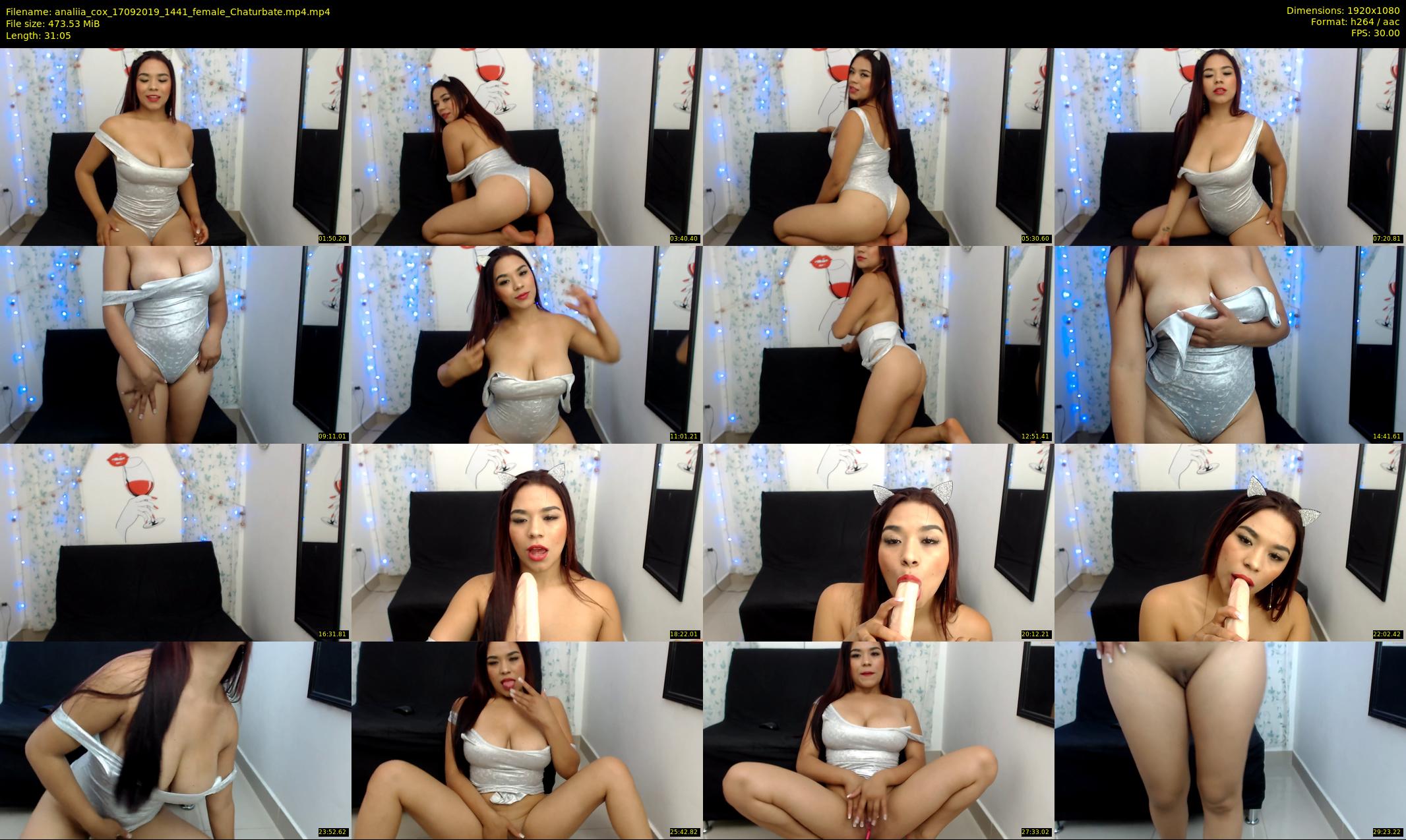 analiia_cox — 32 minute Chaturbate female cam show recording, 1080p, Sep 17, 2019