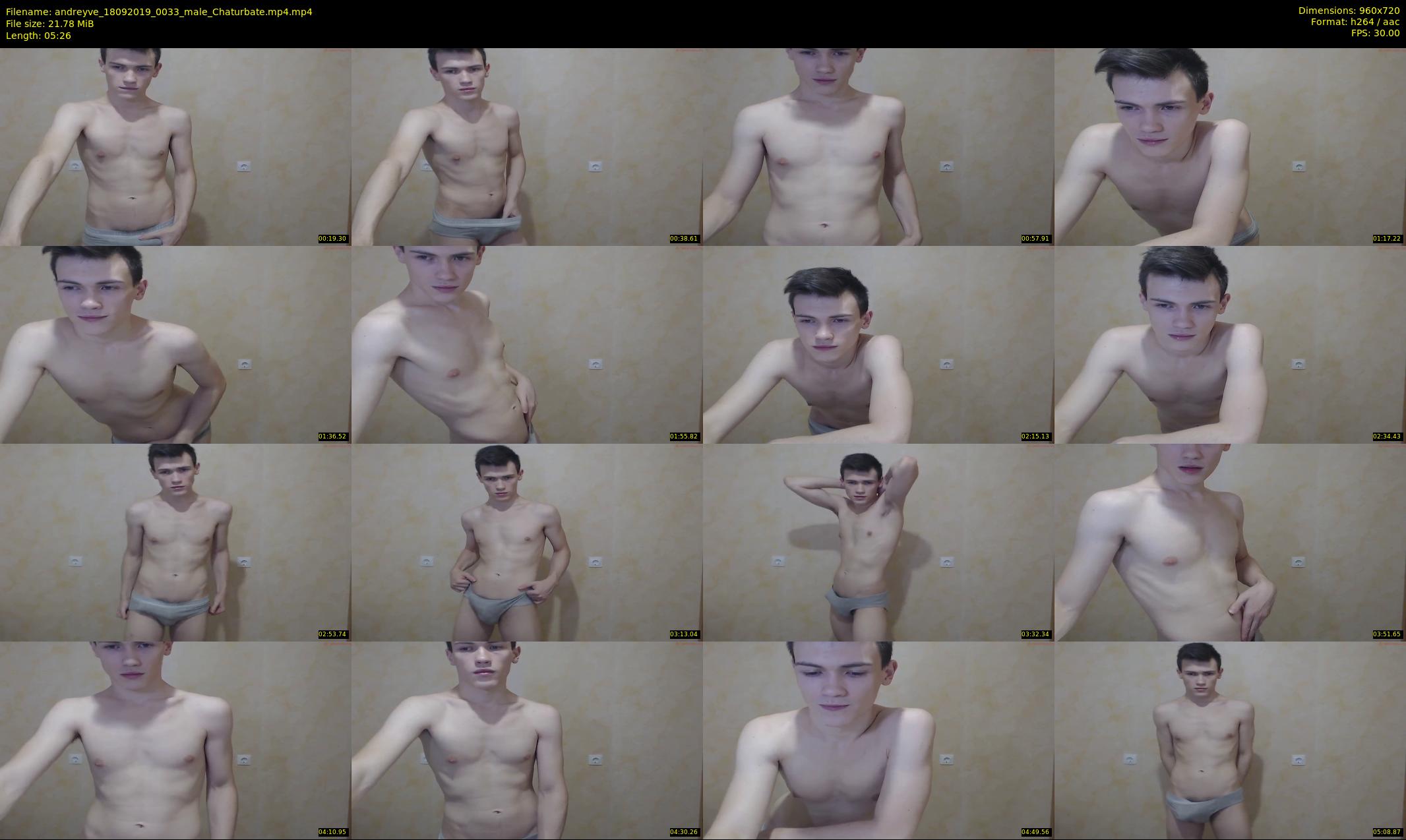 andreyve — 6 minute Chaturbate male cam show recording, 720p, Sep 18, 2019