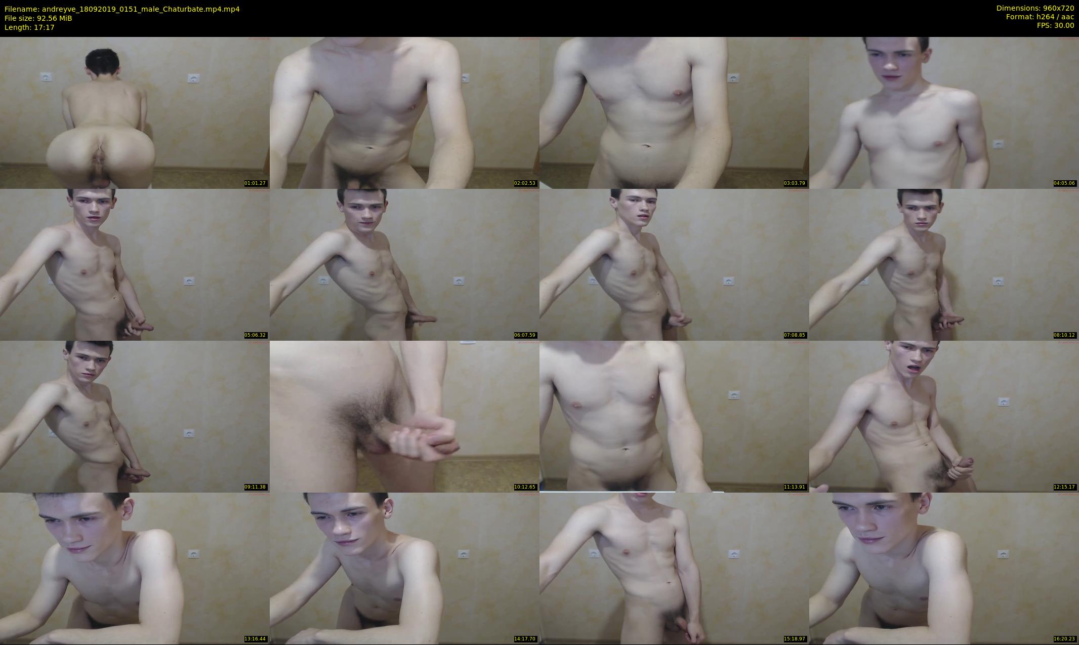 andreyve — 18 minute Chaturbate male cam show recording, 720p, Sep 18, 2019