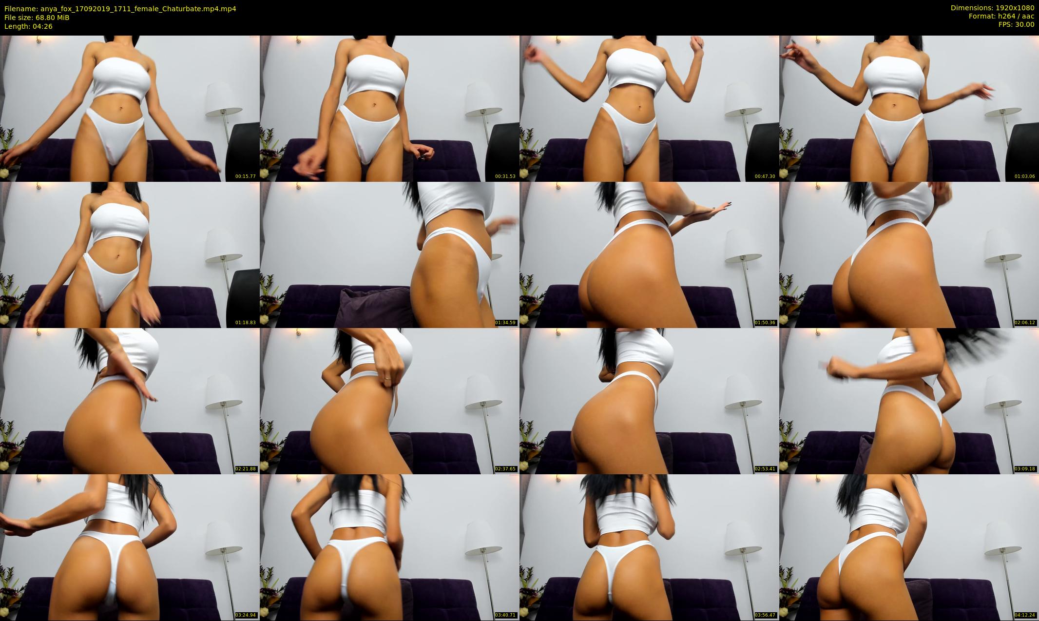 anya_fox — 5 minute Chaturbate female cam show recording, 1080p, Sep 17, 2019