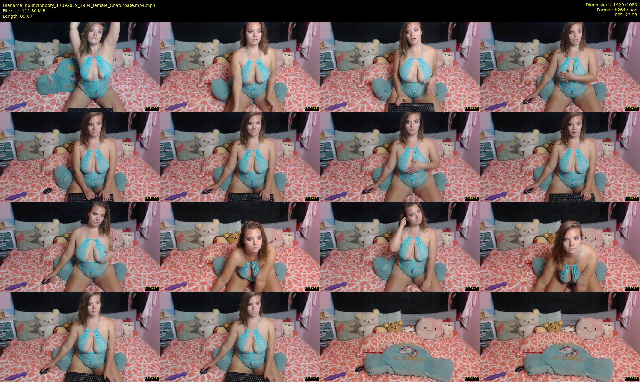 bouncinbooty — 10 minute Chaturbate female cam show recording, 1080p, Sep 17, 2019