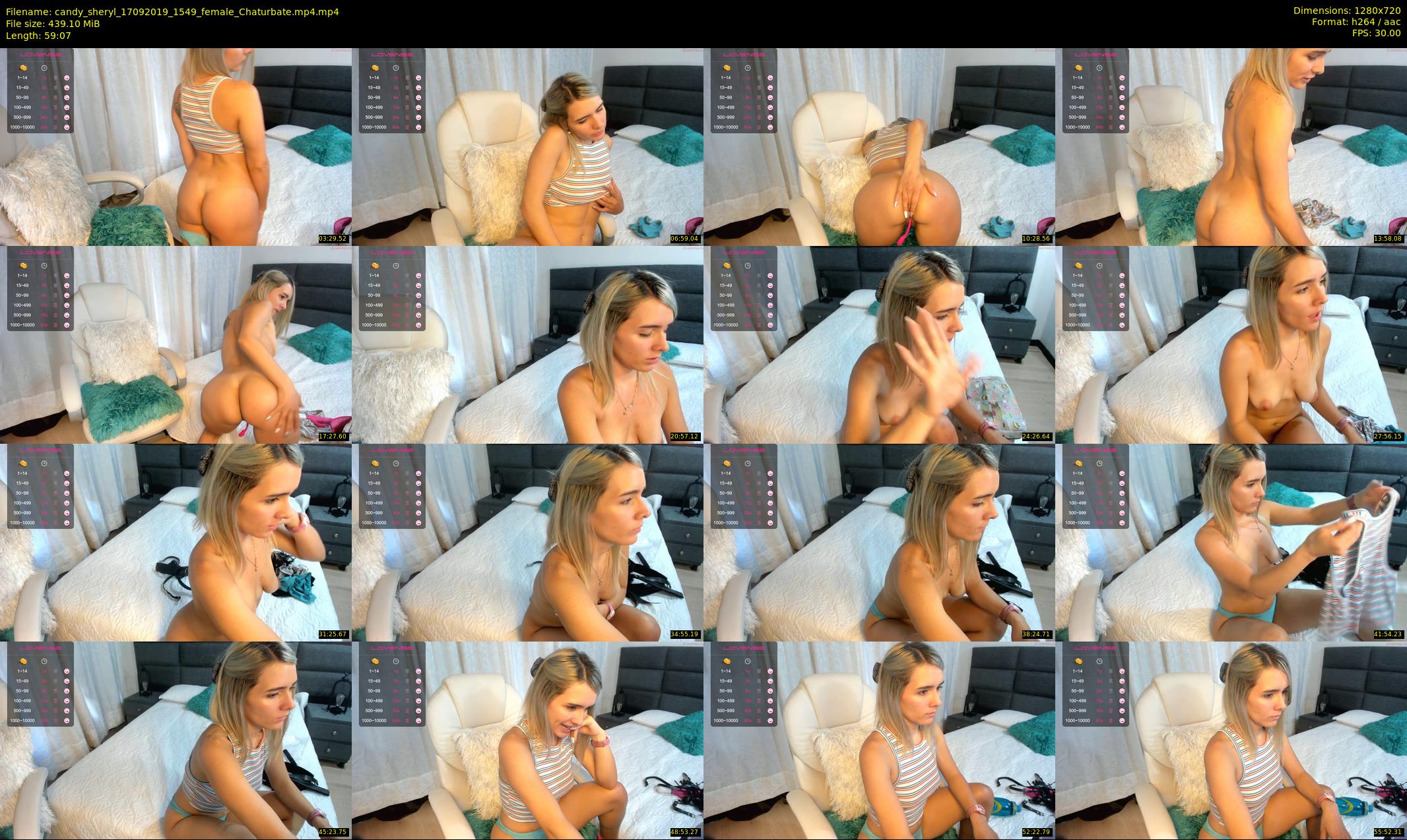 candy_sheryl — 60 minute Chaturbate female cam show recording, 720p, Sep 17, 2019