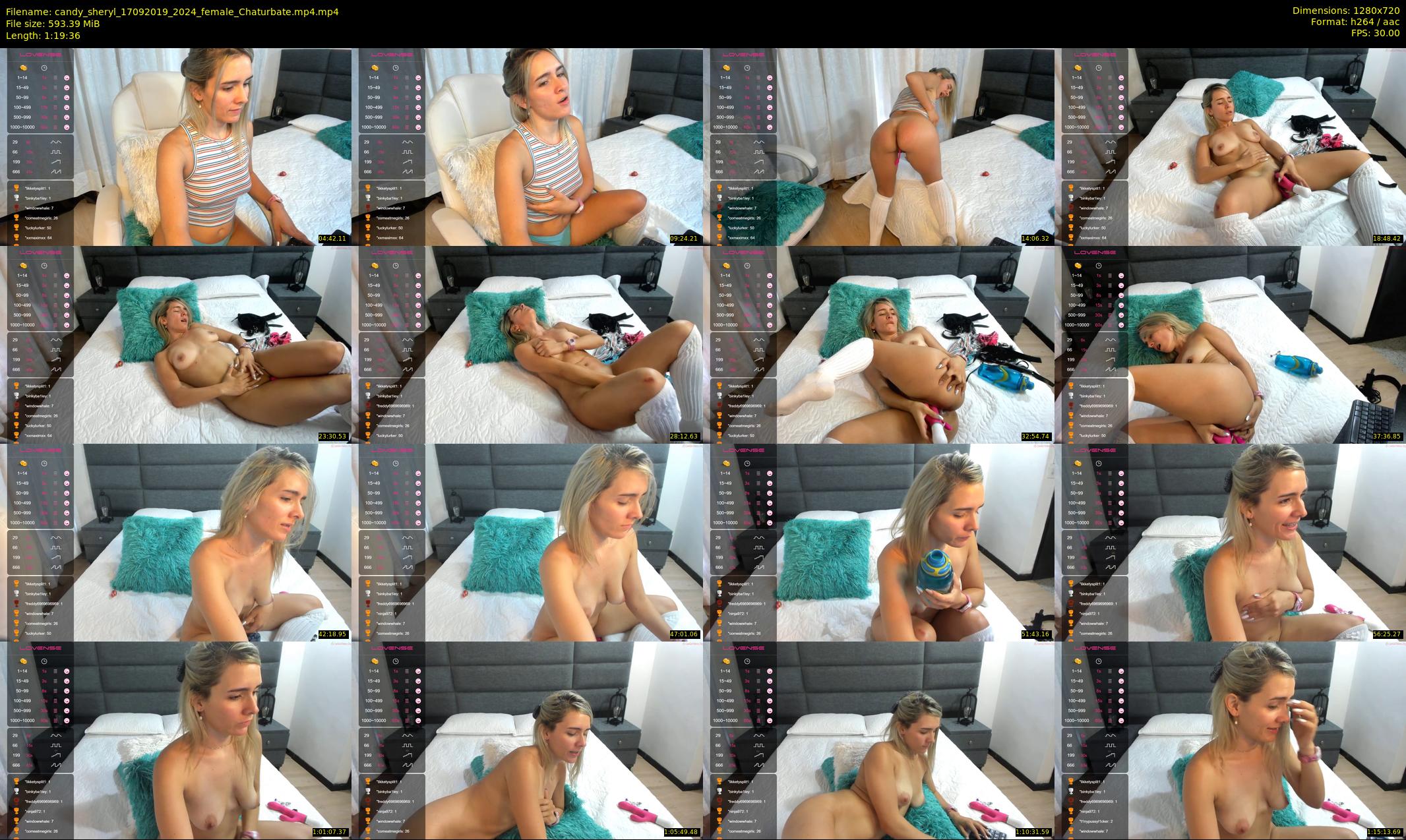 candy_sheryl — 80 minute Chaturbate female cam show recording, 720p, Sep 17, 2019