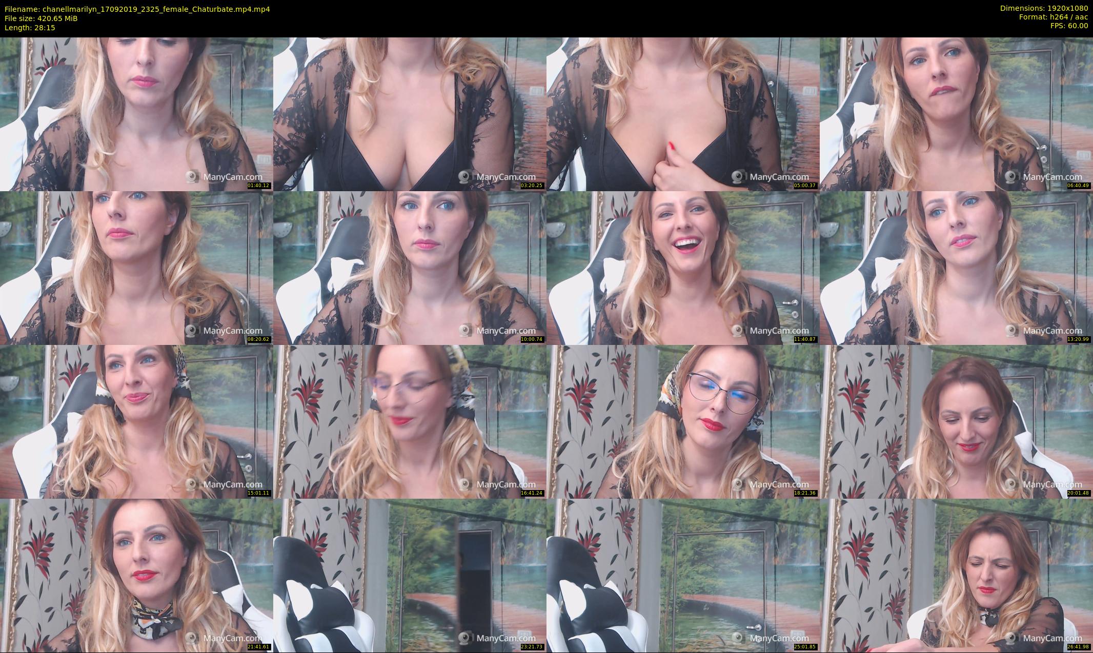 chanellmarilyn — 29 minute Chaturbate female cam show recording, 1080p, Sep 17, 2019