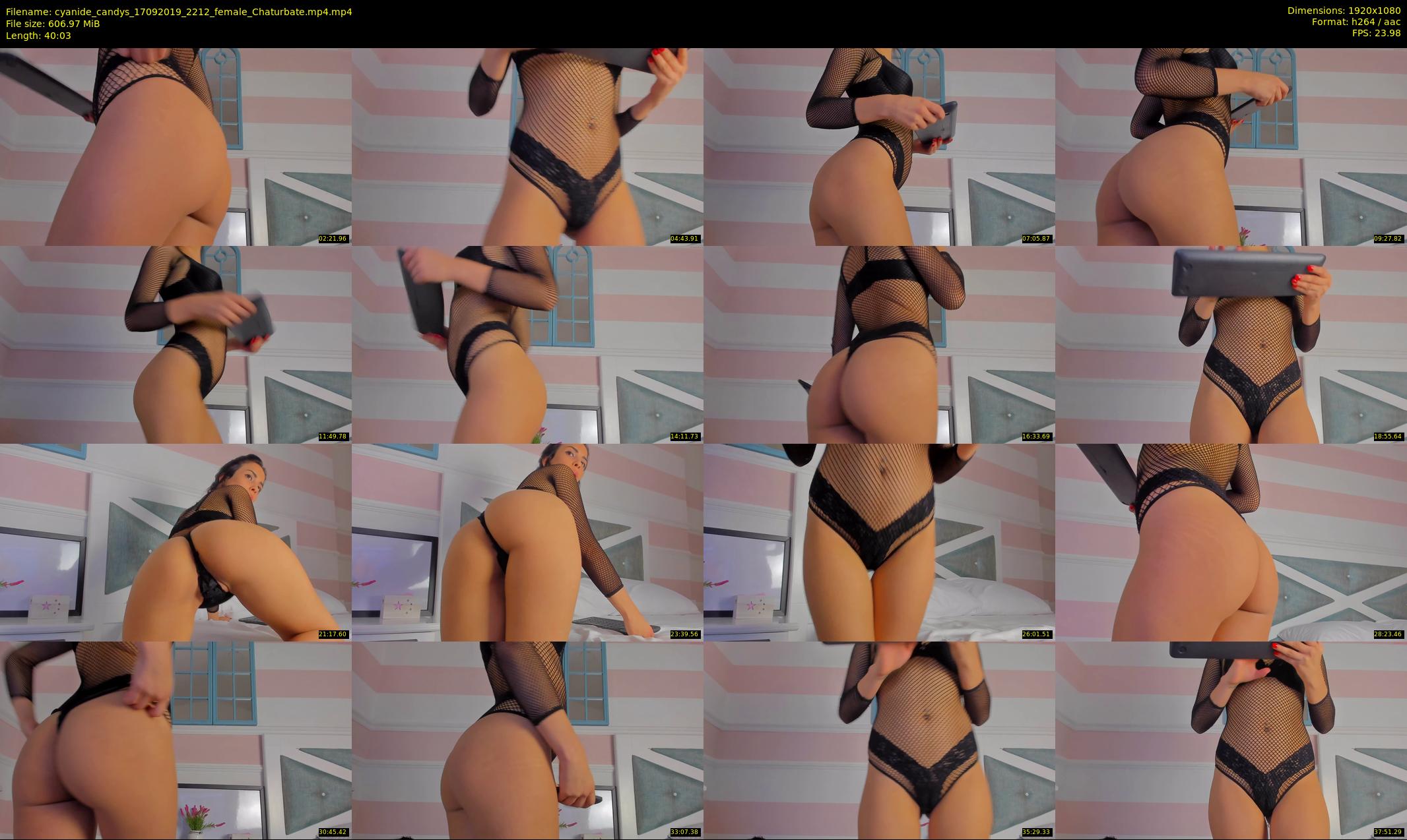 cyanide_candys — 41 minute Chaturbate female cam show recording, 1080p, Sep 17, 2019