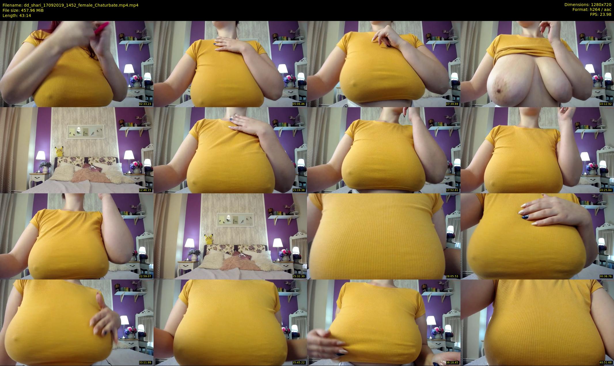 dd_shari — 44 minute Chaturbate female cam show recording, 720p, Sep 17, 2019