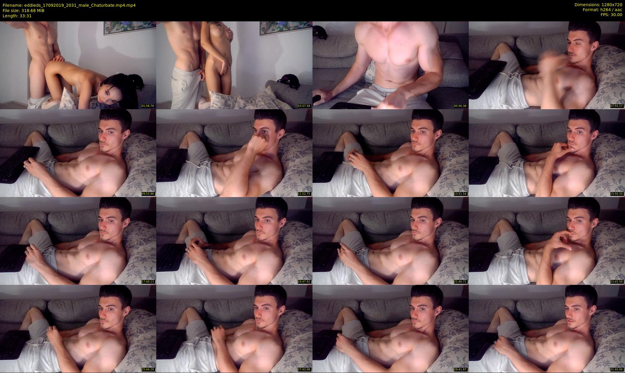 eddieds — 34 minute Chaturbate male cam show recording, 720p, Sep 17, 2019