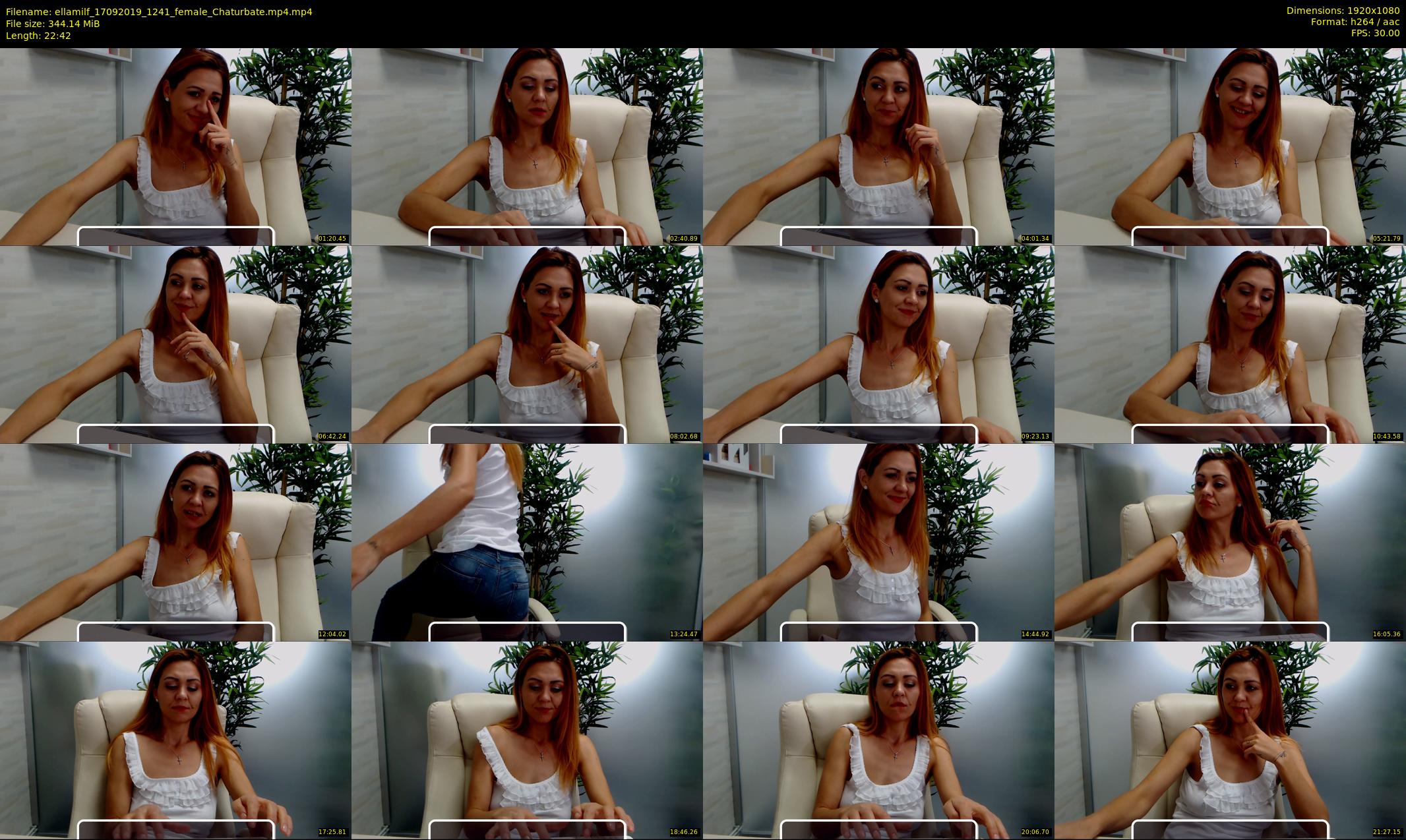 ellamilf — 23 minute Chaturbate female cam show recording, 1080p, Sep 17, 2019