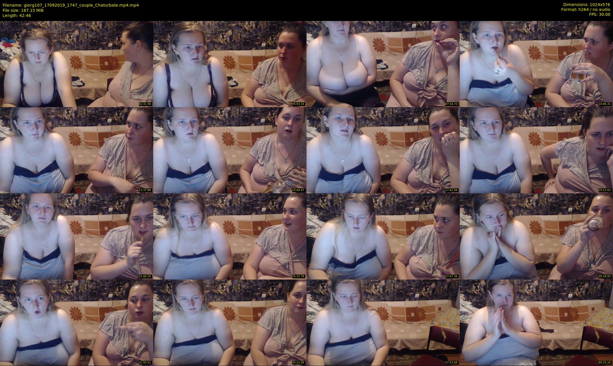 giorg107 — 43 minute Chaturbate couple cam show recording, 480p, Sep 17, 2019