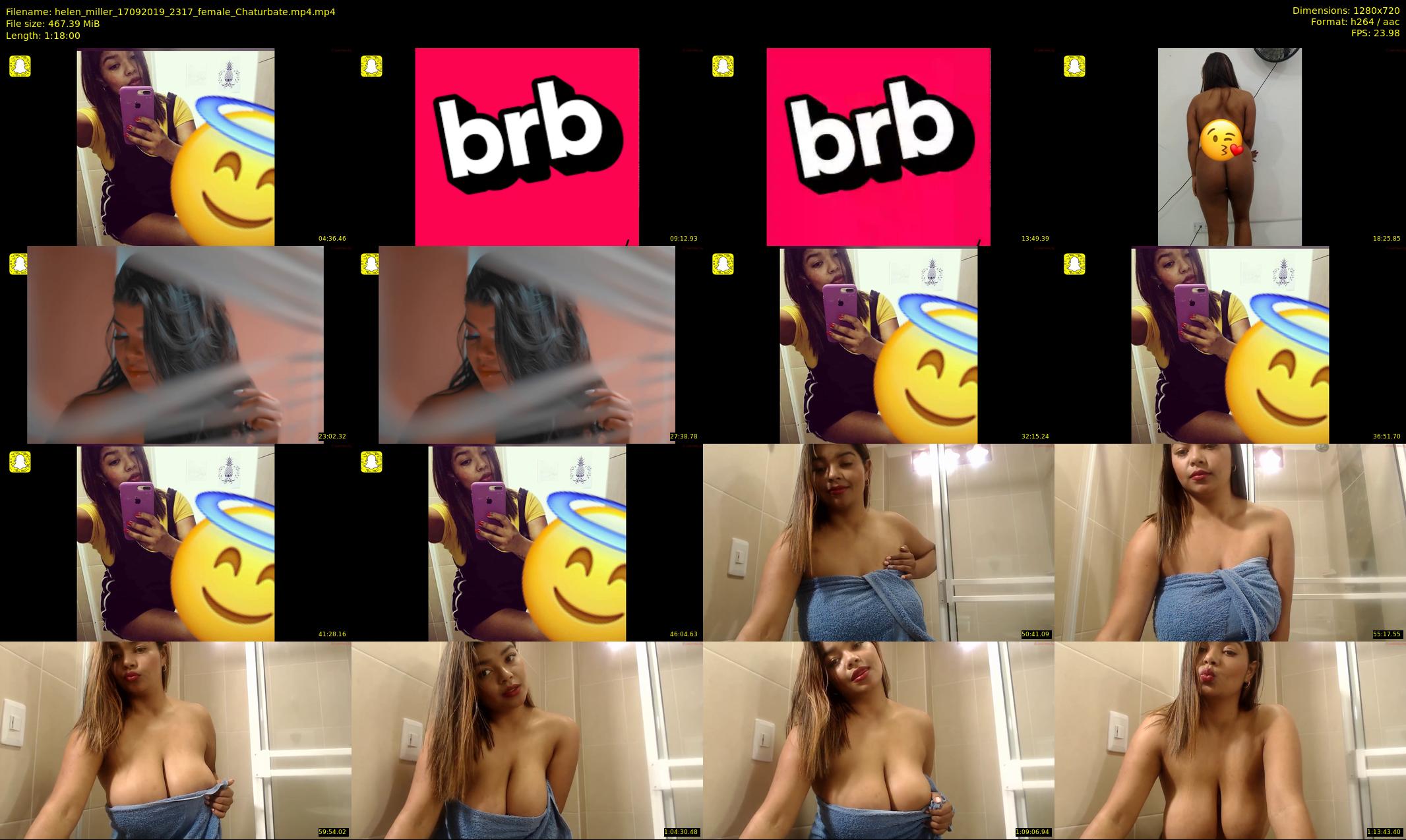 helen_miller — 78 minute Chaturbate female cam show recording, 720p, Sep 17, 2019