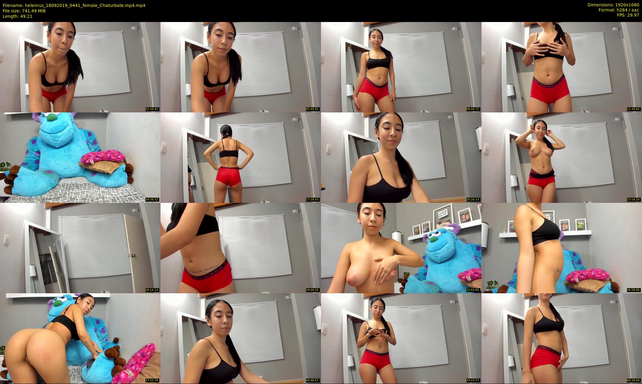 helenrus — 50 minute Chaturbate female cam show recording, 1080p, Sep 18, 2019