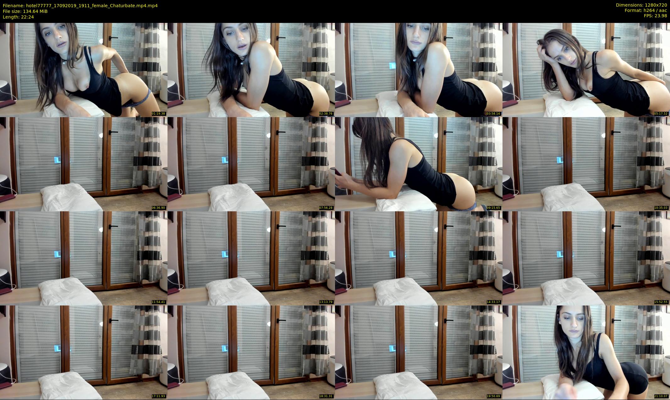 hotel77777 — 23 minute Chaturbate female cam show recording, 720p, Sep 17, 2019