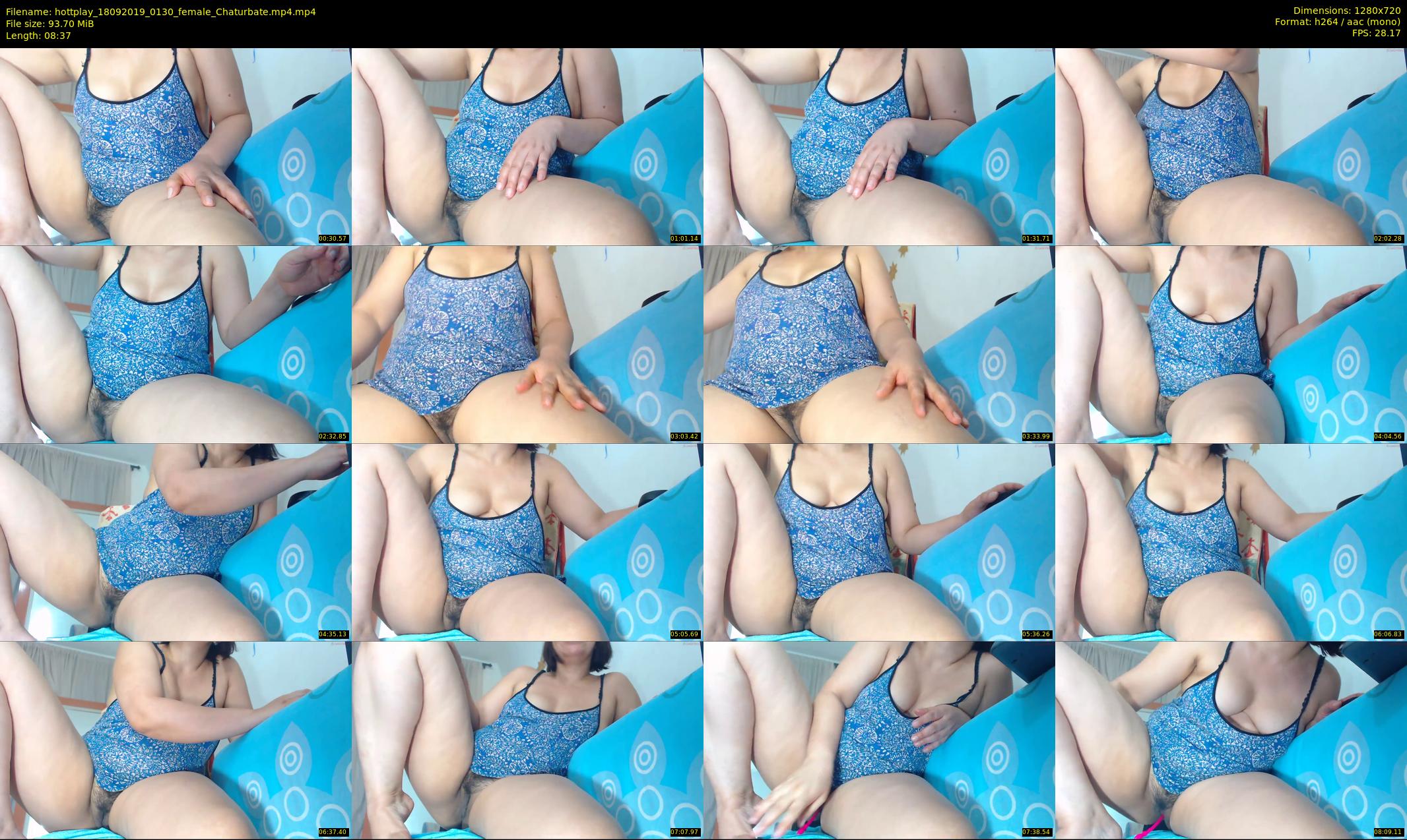 hottplay — 9 minute Chaturbate female cam show recording, 720p, Sep 18, 2019