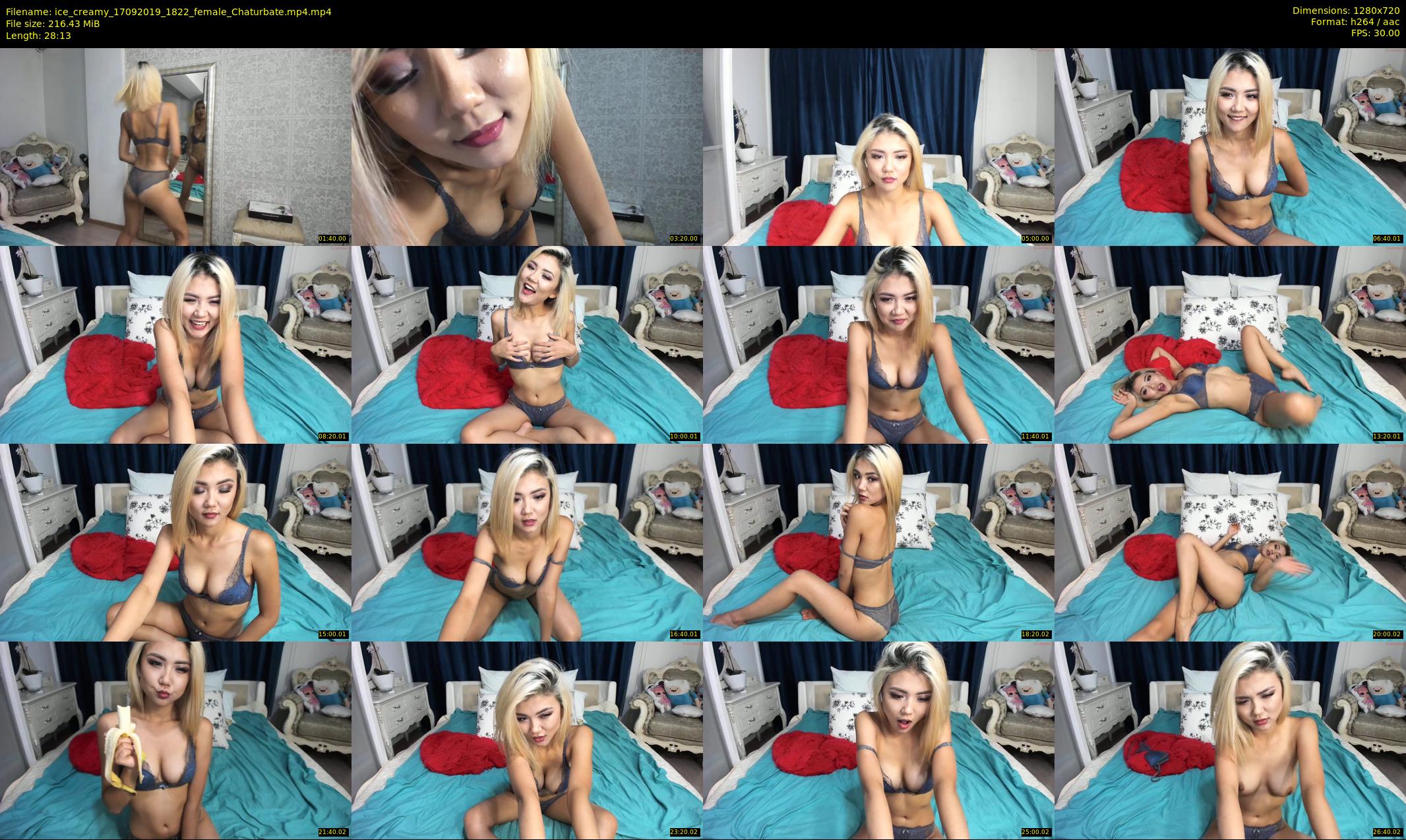 ice_creamy — 29 minute Chaturbate female cam show recording, 720p, Sep 17, 2019
