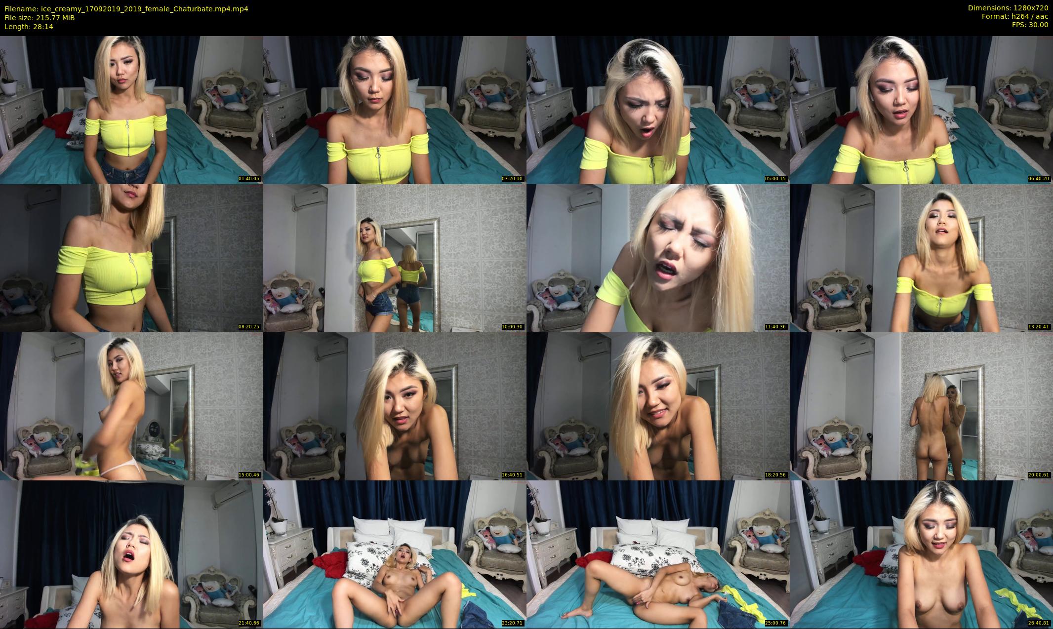 ice_creamy — 29 minute Chaturbate female cam show recording, 720p, Sep 17, 2019
