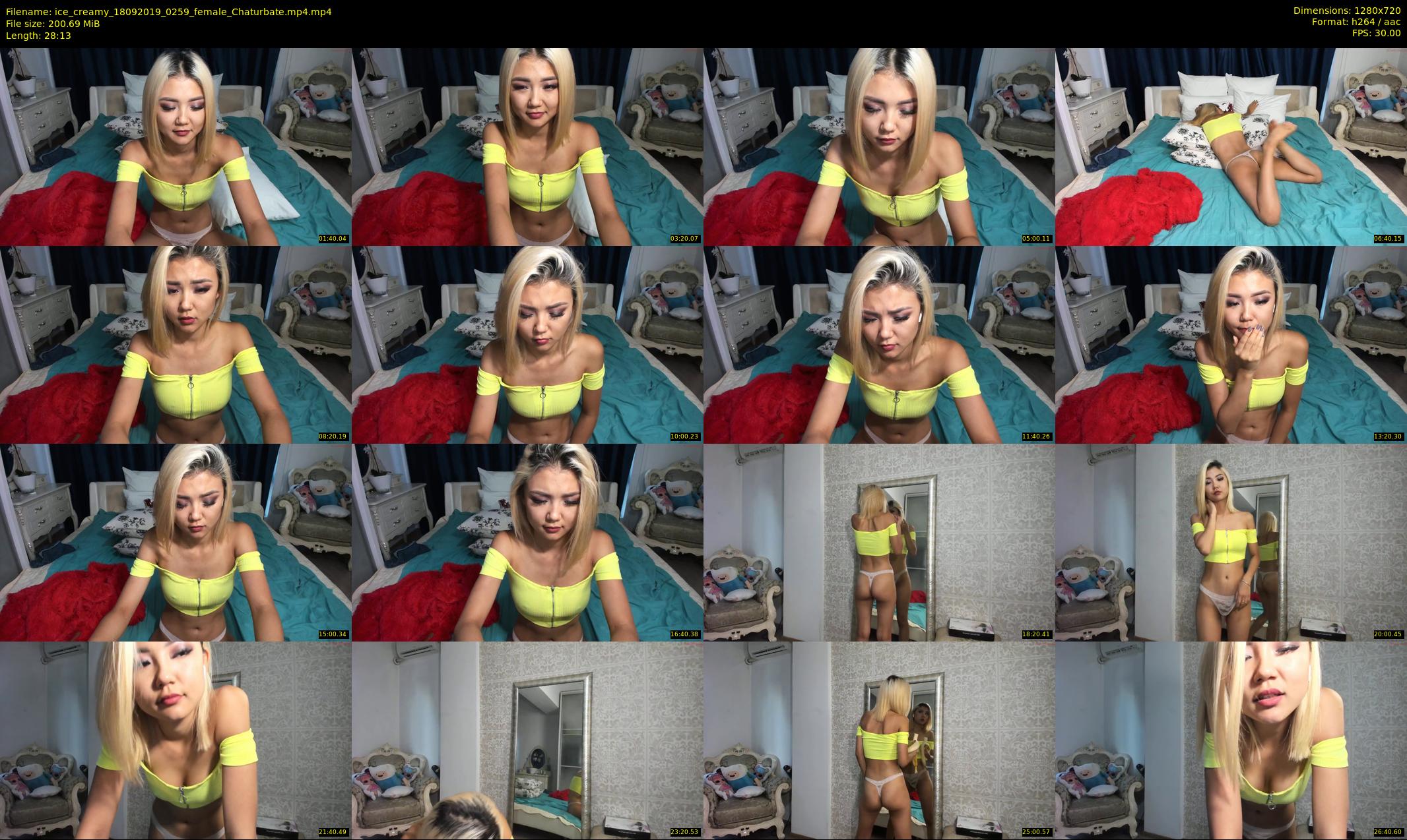 ice_creamy — 29 minute Chaturbate female cam show recording, 720p, Sep 18, 2019