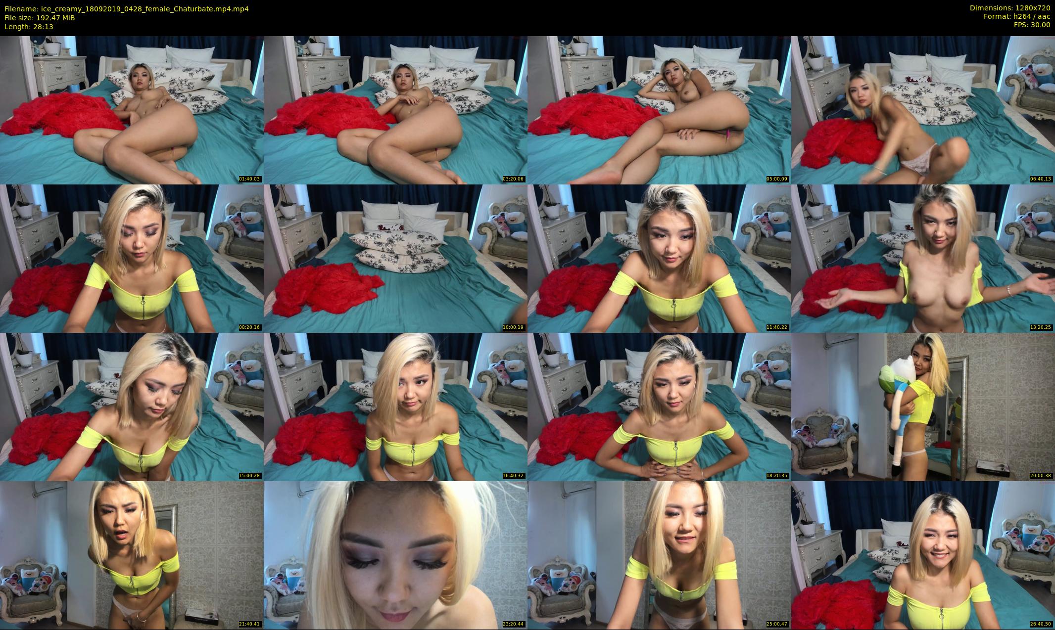 ice_creamy — 29 minute Chaturbate female cam show recording, 720p, Sep 18, 2019