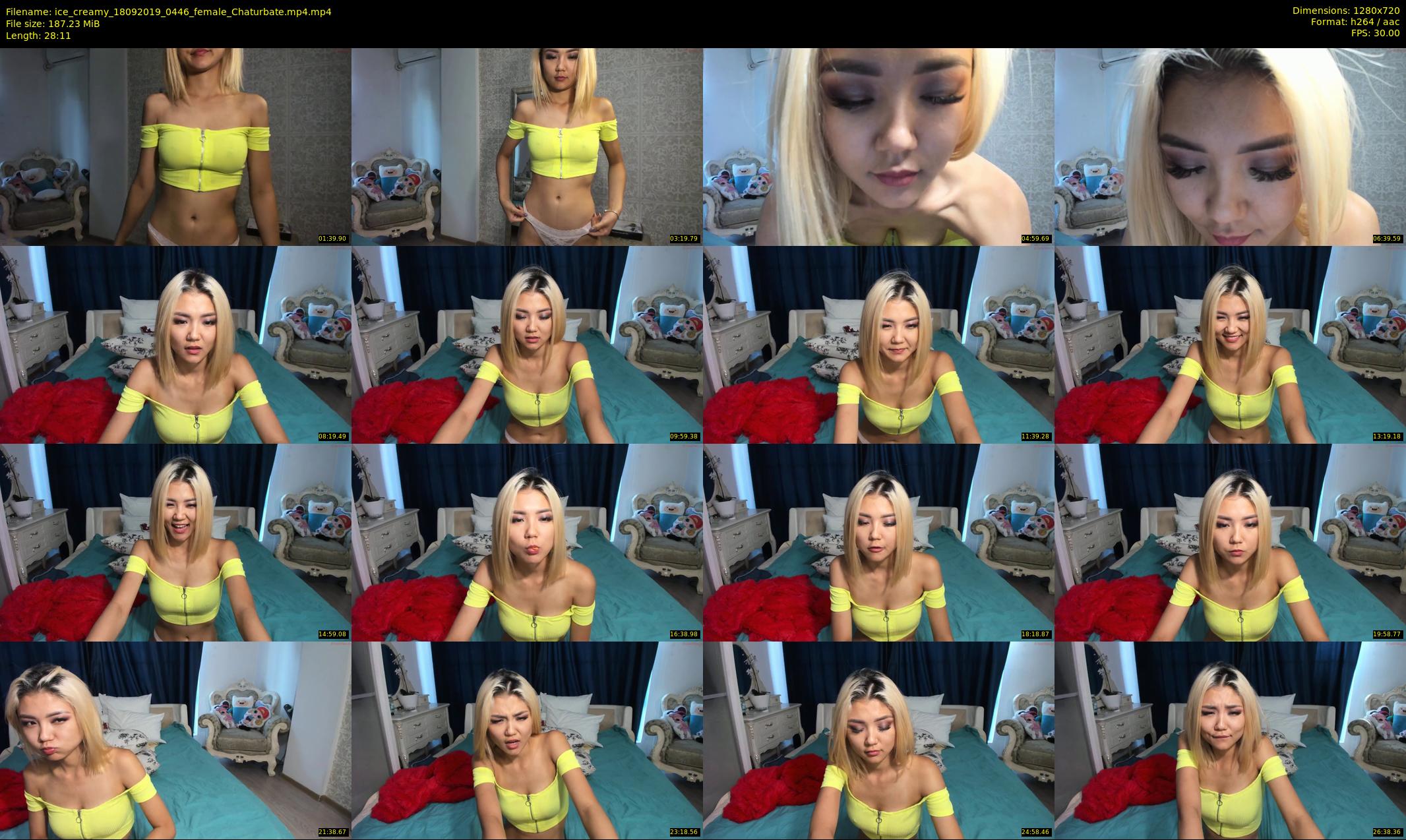 ice_creamy — 29 minute Chaturbate female cam show recording, 720p, Sep 18, 2019