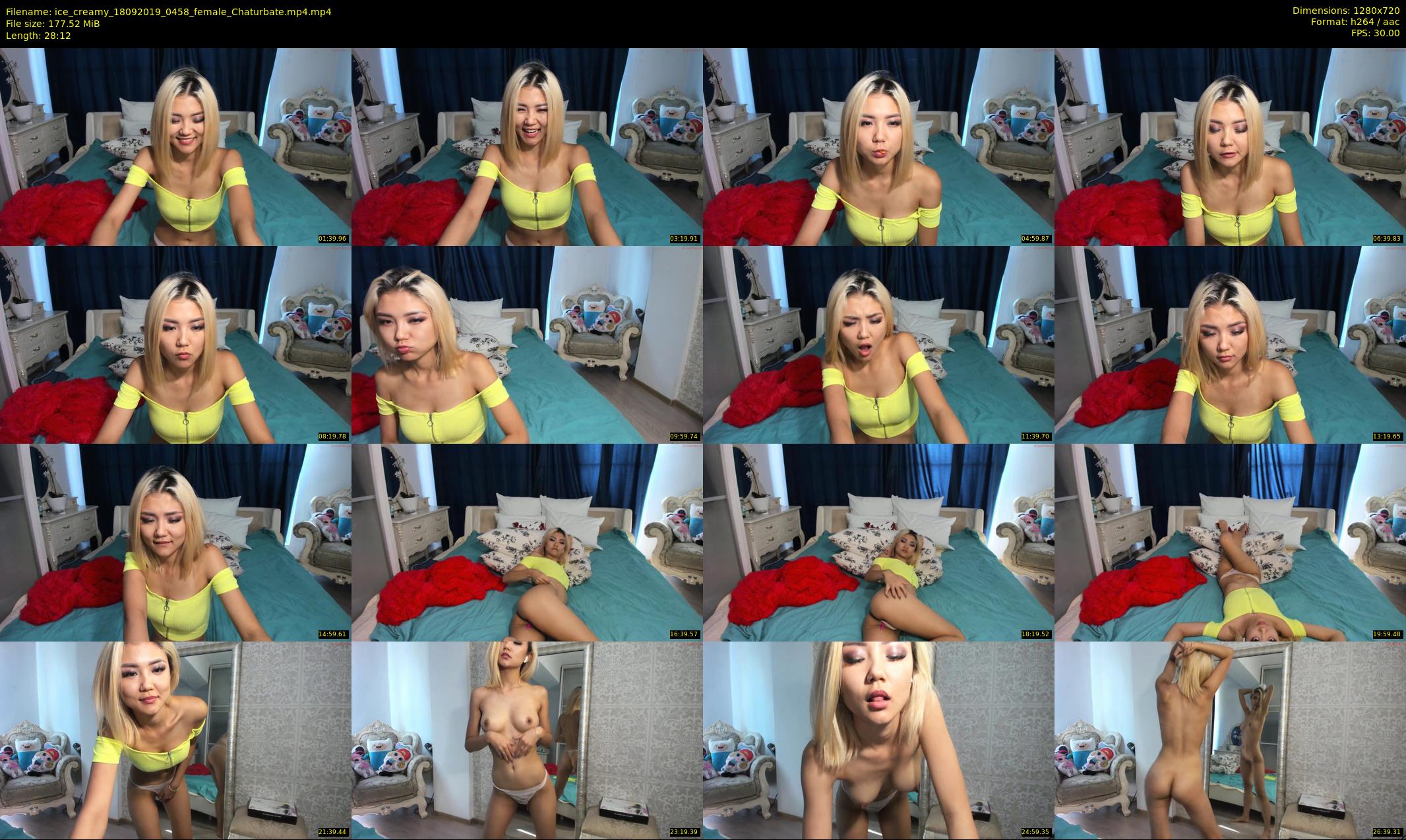 ice_creamy — 29 minute Chaturbate female cam show recording, 720p, Sep 18, 2019