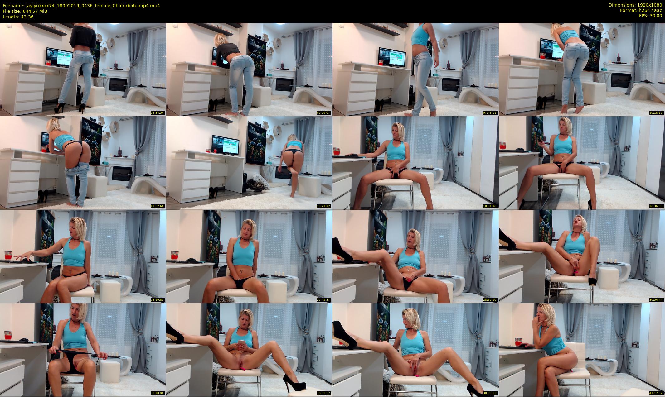 jaylynxxxx74 — 44 minute Chaturbate female cam show recording, 1080p, Sep 18, 2019