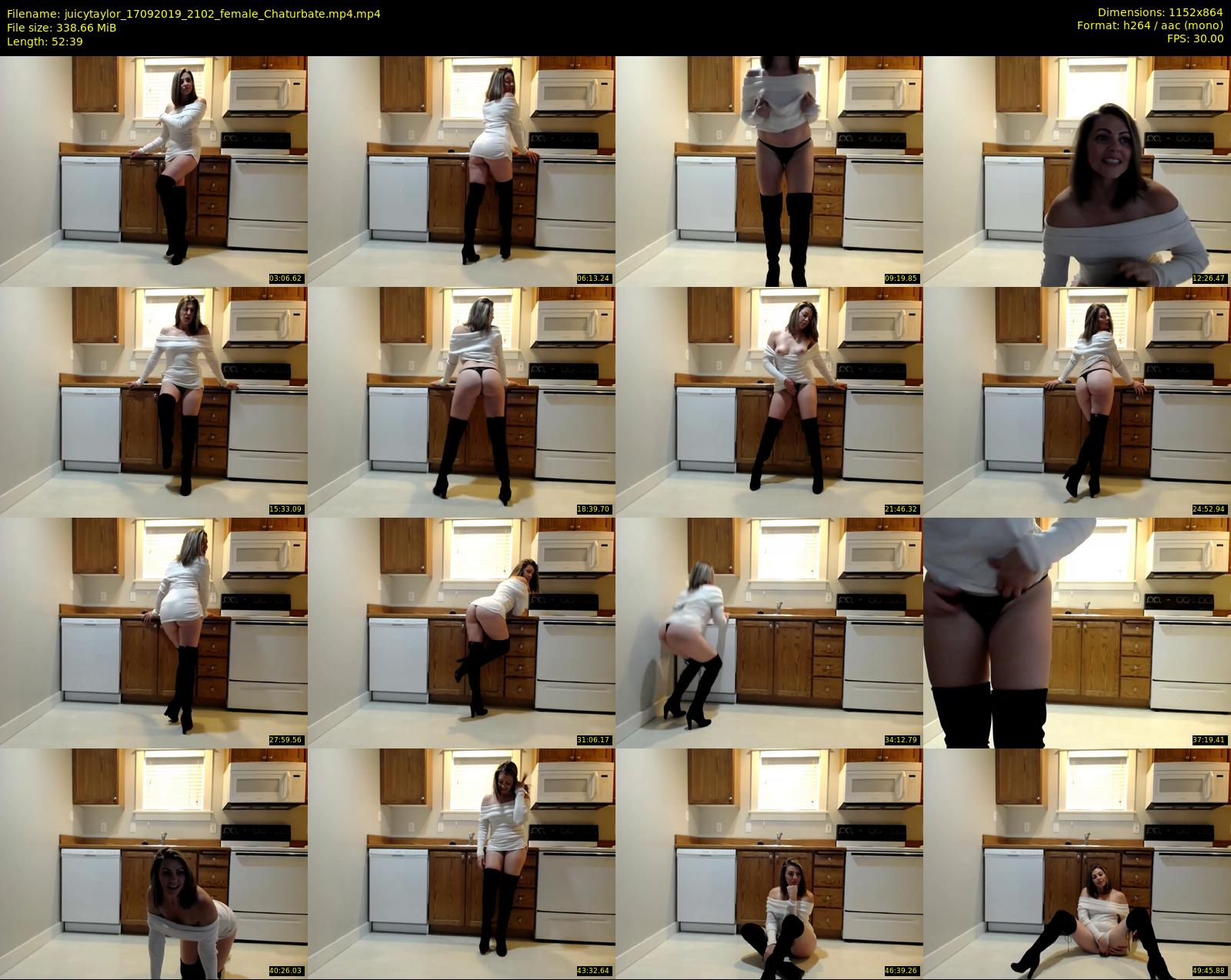 juicytaylor — 53 minute Chaturbate female cam show recording, 720p, Sep 17, 2019