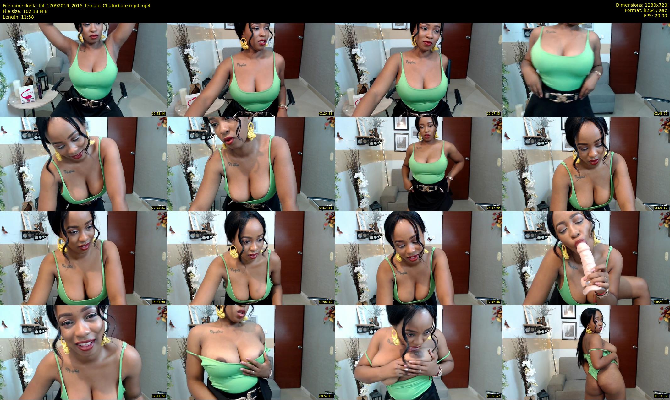 keila_lol — 12 minute Chaturbate female cam show recording, 720p, Sep 17, 2019