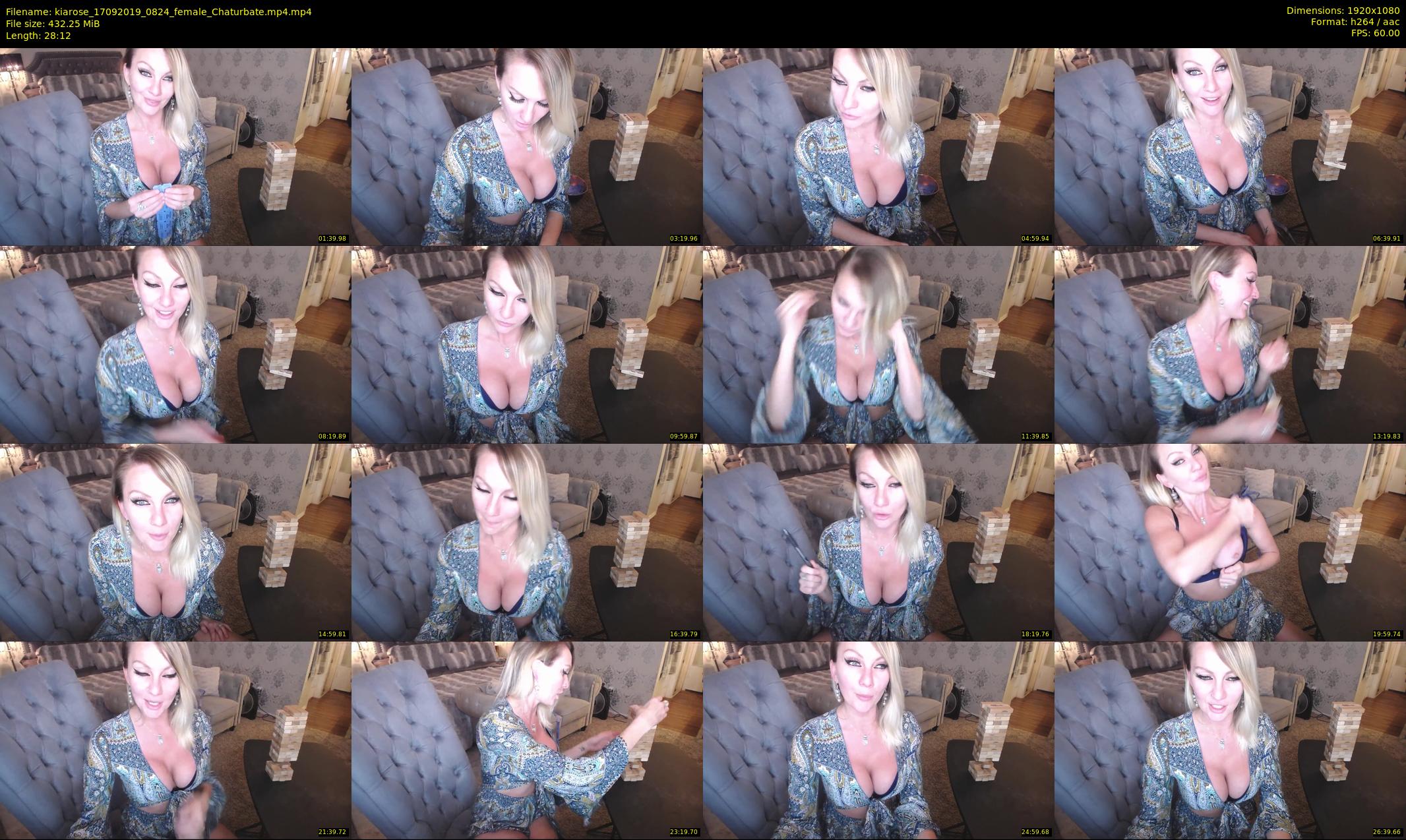 kiarose — 29 minute Chaturbate female cam show recording, 1080p, Sep 17, 2019