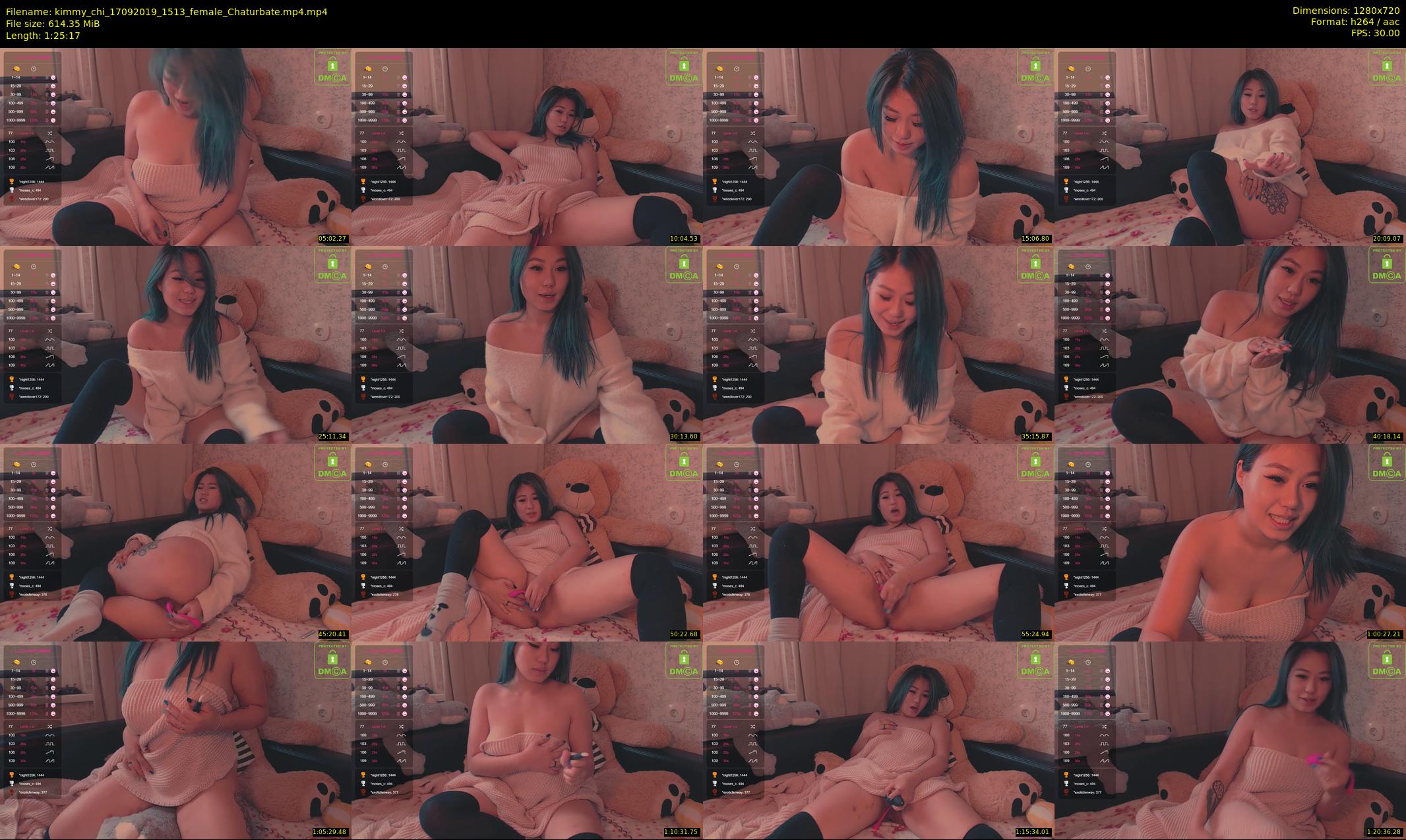 kimmy_chi — 86 minute Chaturbate female cam show recording, 720p, Sep 17, 2019