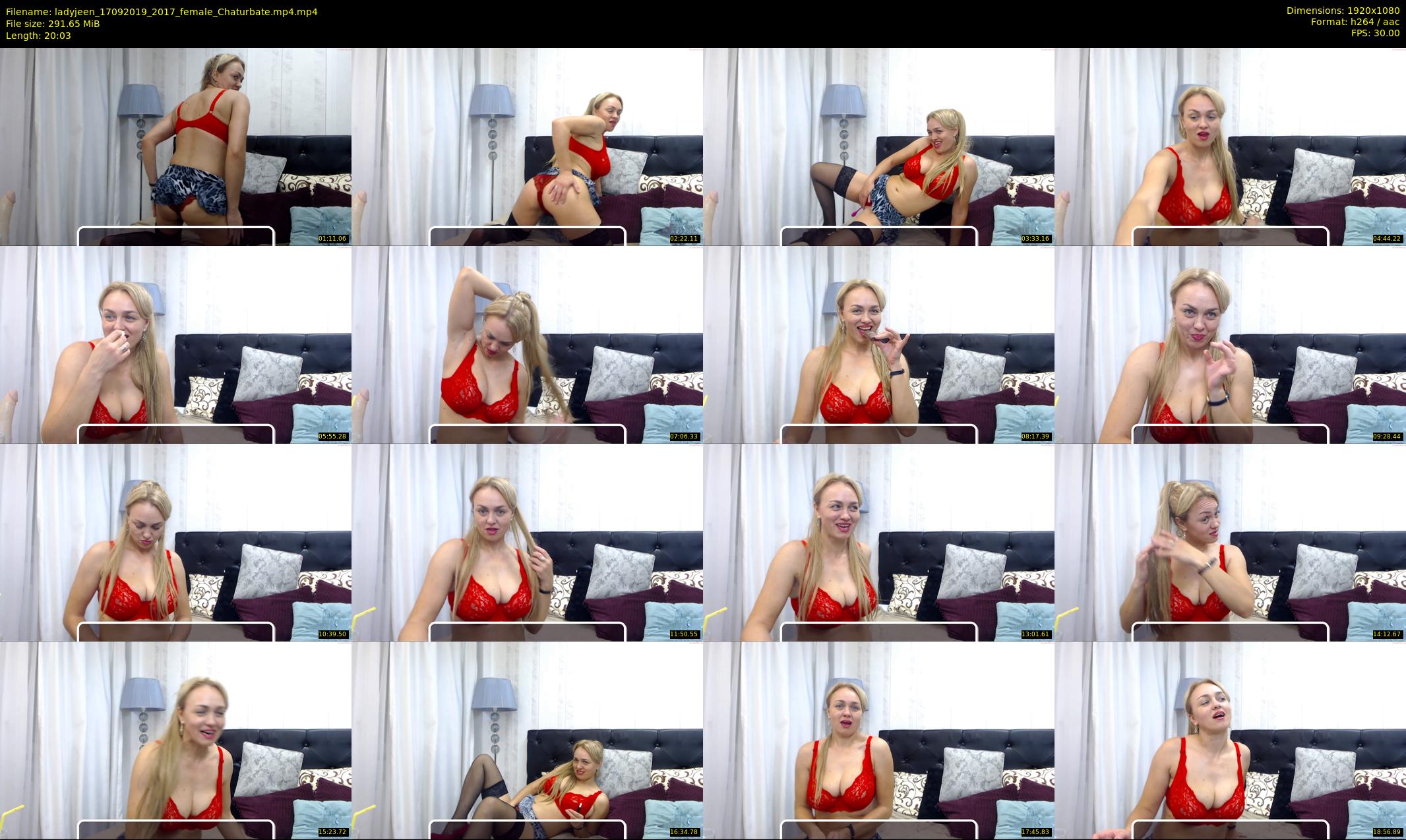 ladyjeen — 21 minute Chaturbate female cam show recording, 1080p, Sep 17, 2019