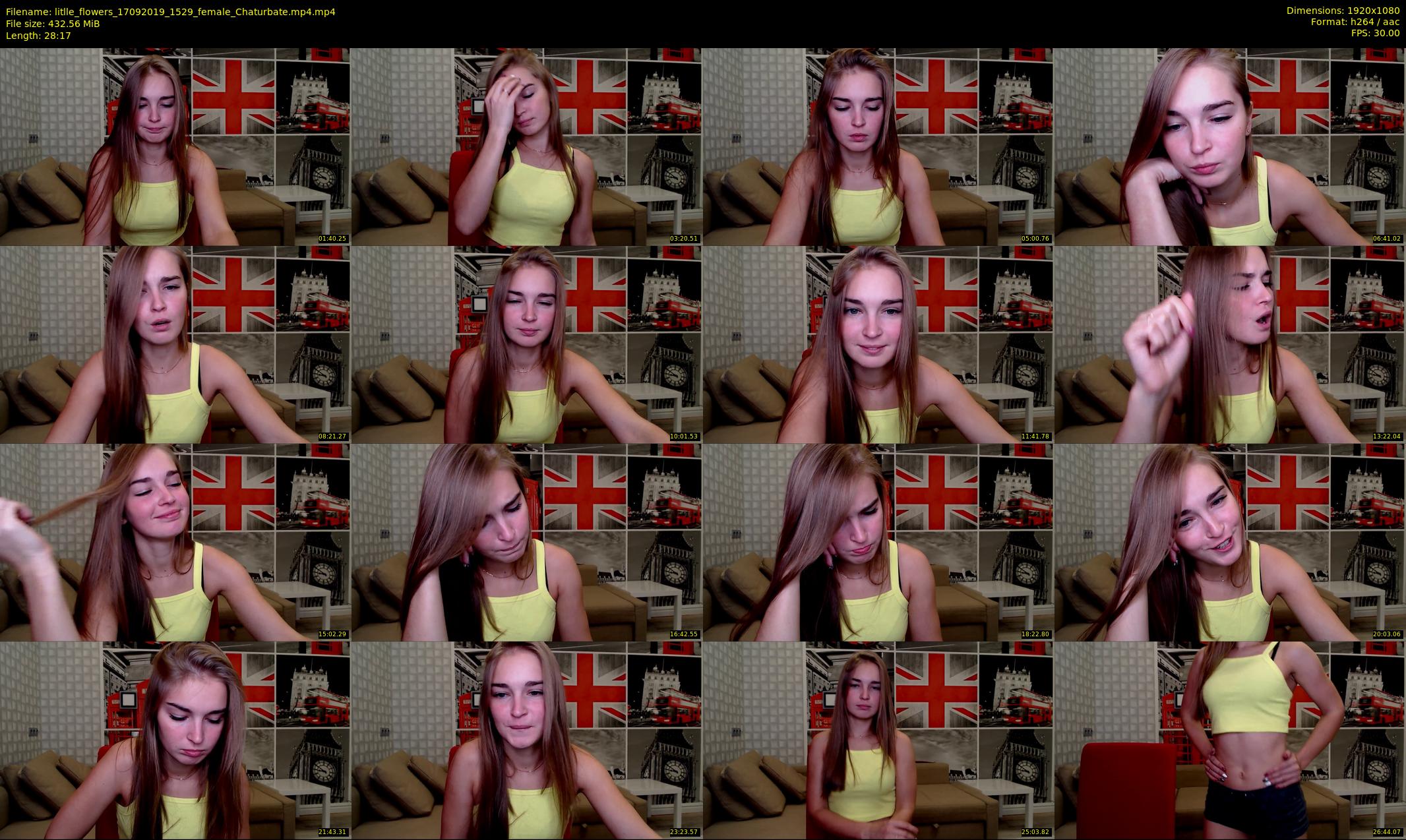litlle_flowers — 29 minute Chaturbate female cam show recording, 1080p, Sep 17, 2019