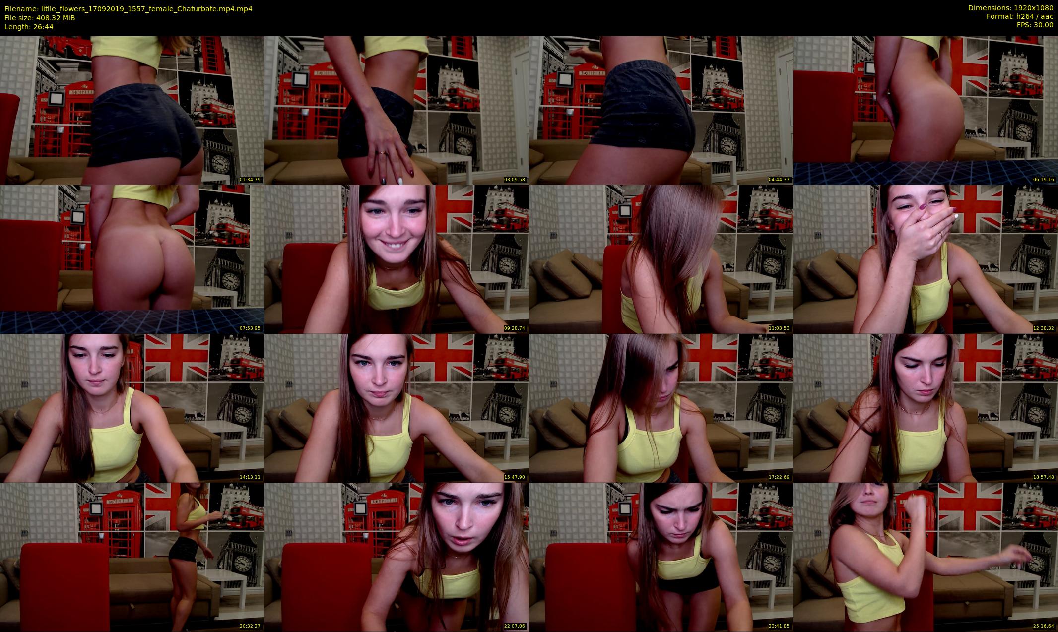 litlle_flowers — 27 minute Chaturbate female cam show recording, 1080p, Sep 17, 2019