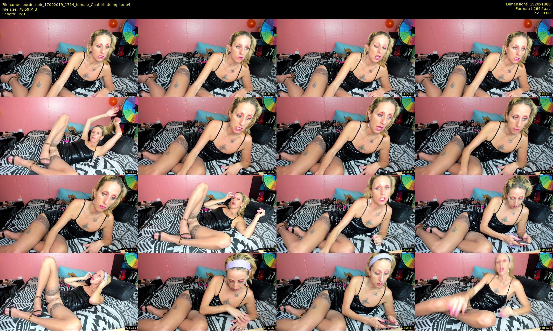 lourdesnoir — 6 minute Chaturbate female cam show recording, 1080p, Sep 17, 2019