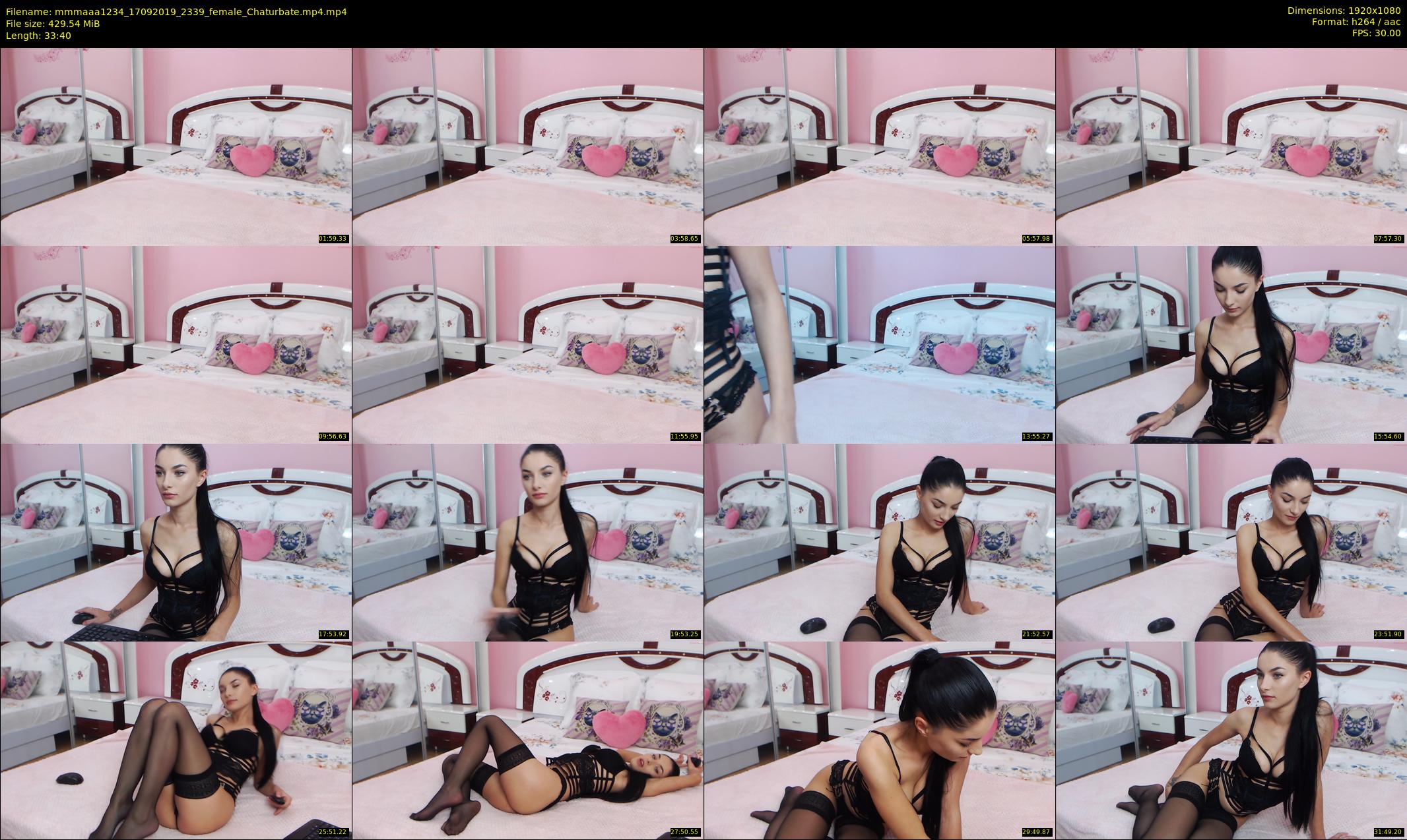 mmmaaa1234 — 34 minute Chaturbate female cam show recording, 1080p, Sep 17, 2019