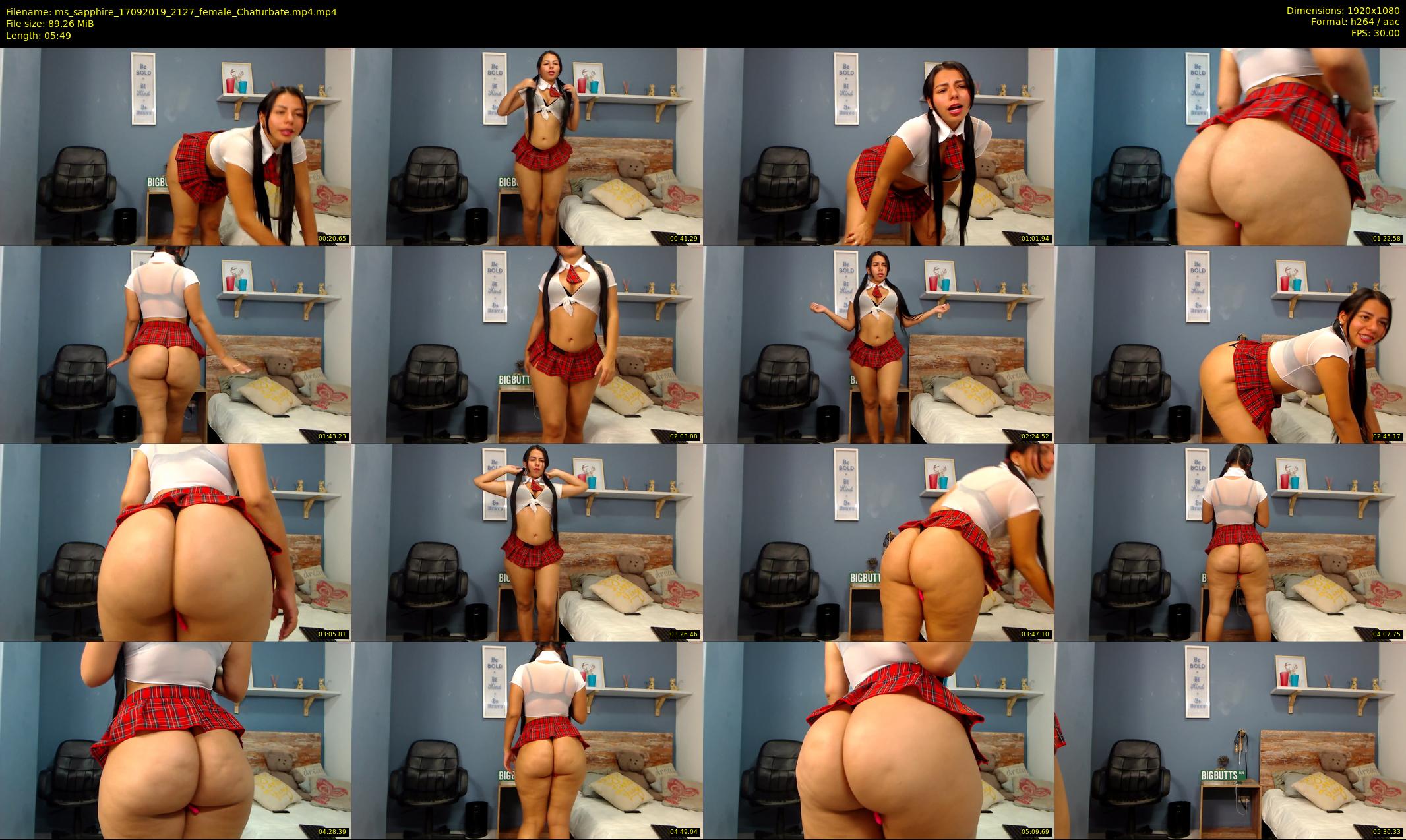 ms_sapphire — 6 minute Chaturbate female cam show recording, 1080p, Sep 17, 2019