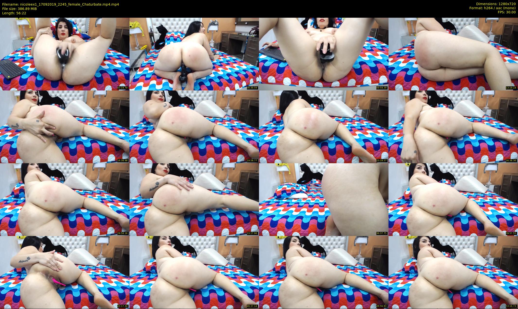 nicoleex1 — 57 minute Chaturbate female cam show recording, 720p, Sep 17, 2019