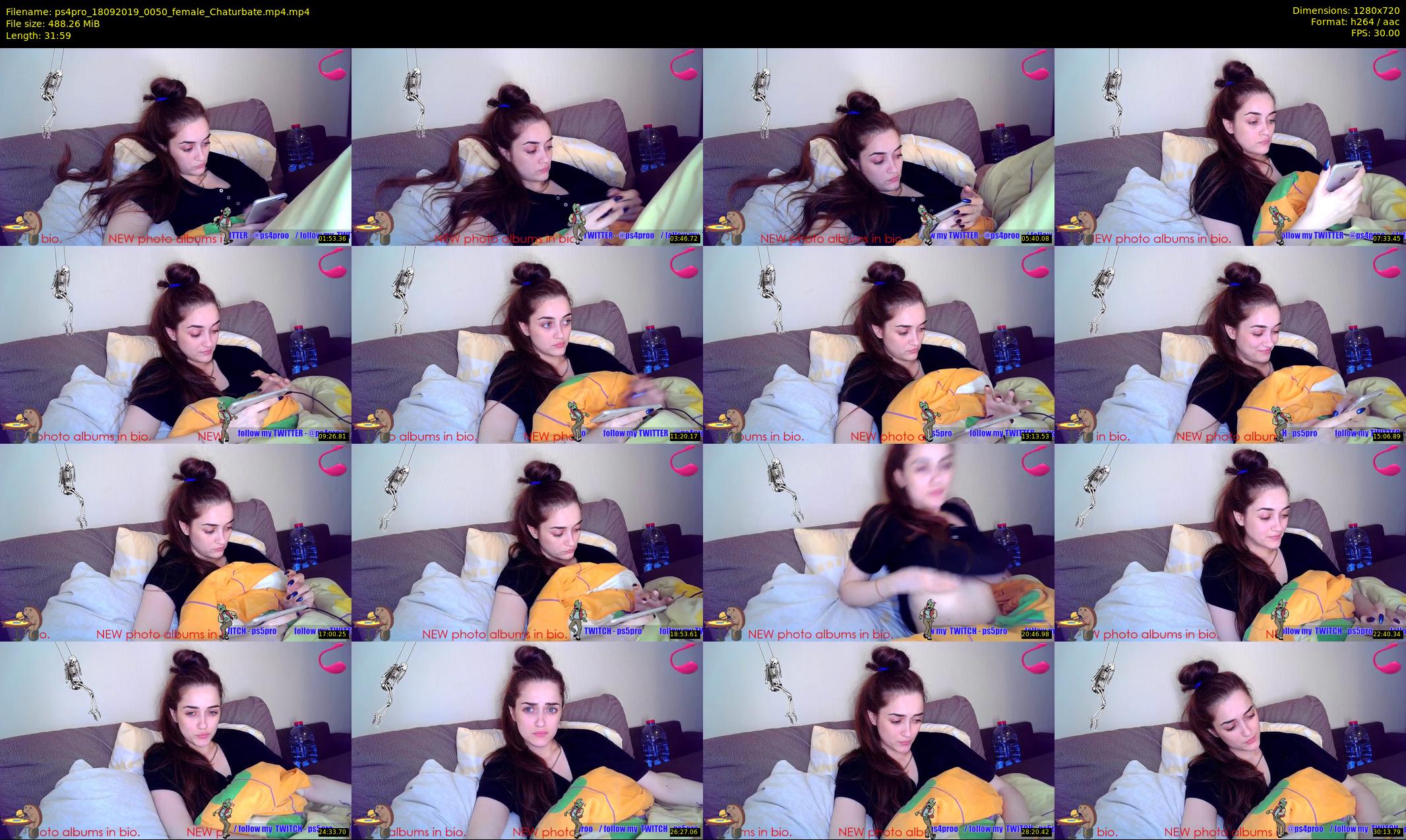 ps4pro — 32 minute Chaturbate female cam show recording, 720p, Sep 18, 2019