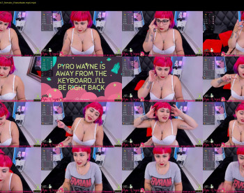 pyrowayne — 43 minute Chaturbate female cam show recording, 720p, Sep 18, 2019