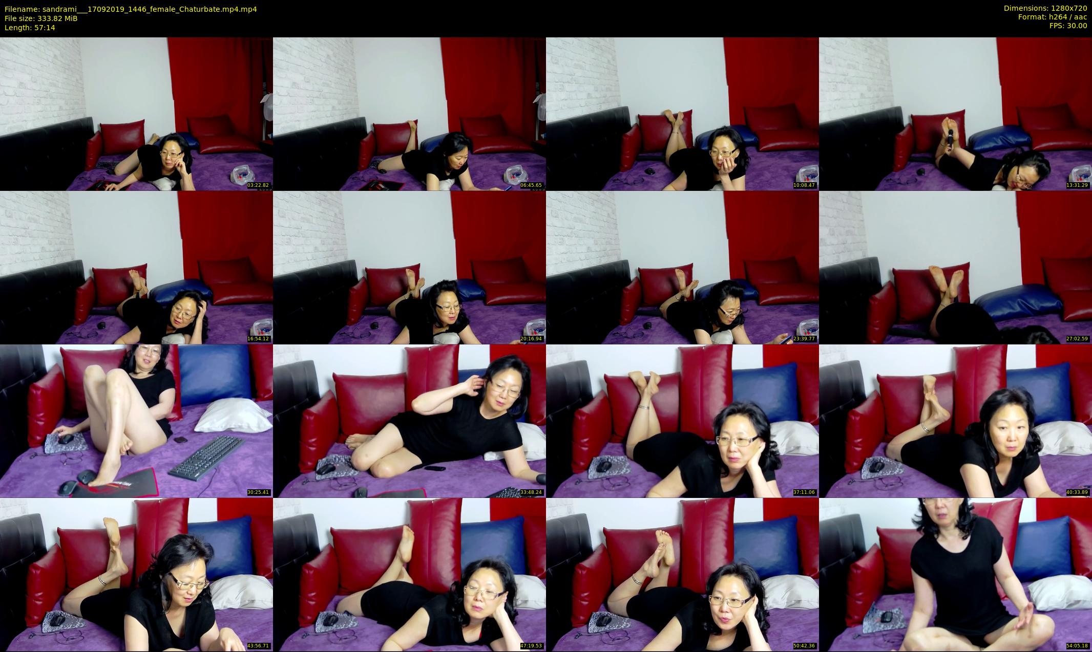 sandrami__ — 58 minute Chaturbate female cam show recording, 720p, Sep 17, 2019