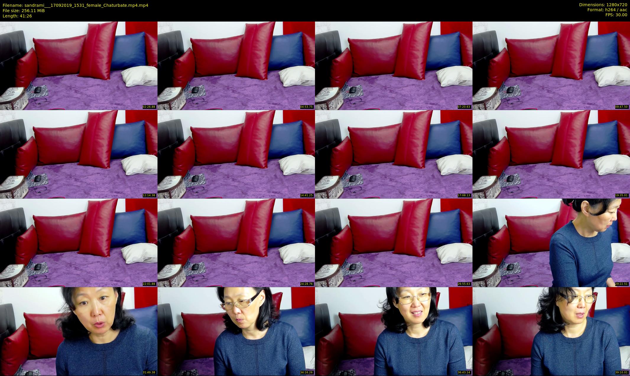 sandrami__ — 42 minute Chaturbate female cam show recording, 720p, Sep 17, 2019