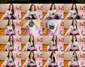 sophia_alejandra — 3 minute Chaturbate female cam show recording, 720p, Sep 17, 2019