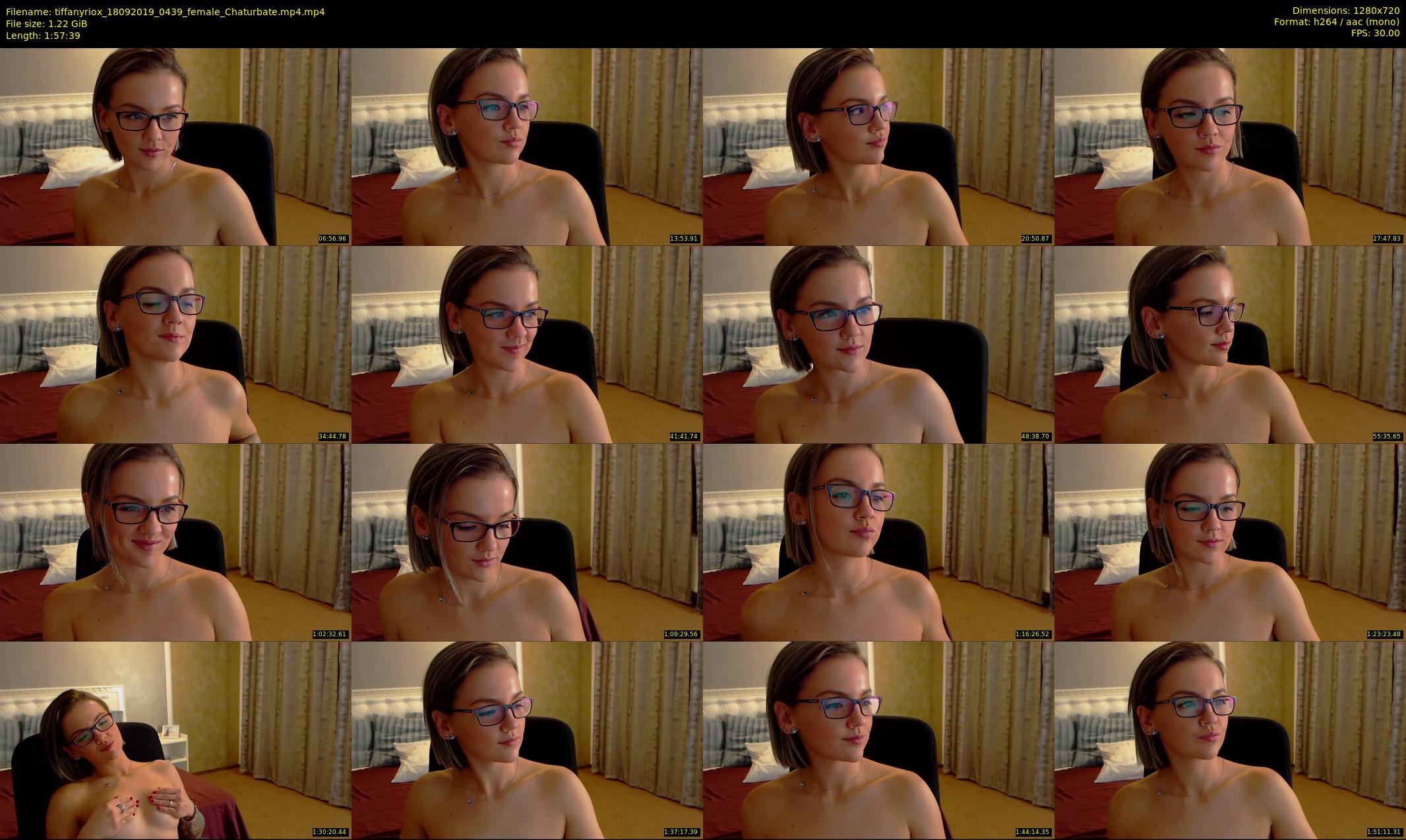 tiffanyriox — 118 minute Chaturbate female cam show recording, 720p, Sep 18, 2019