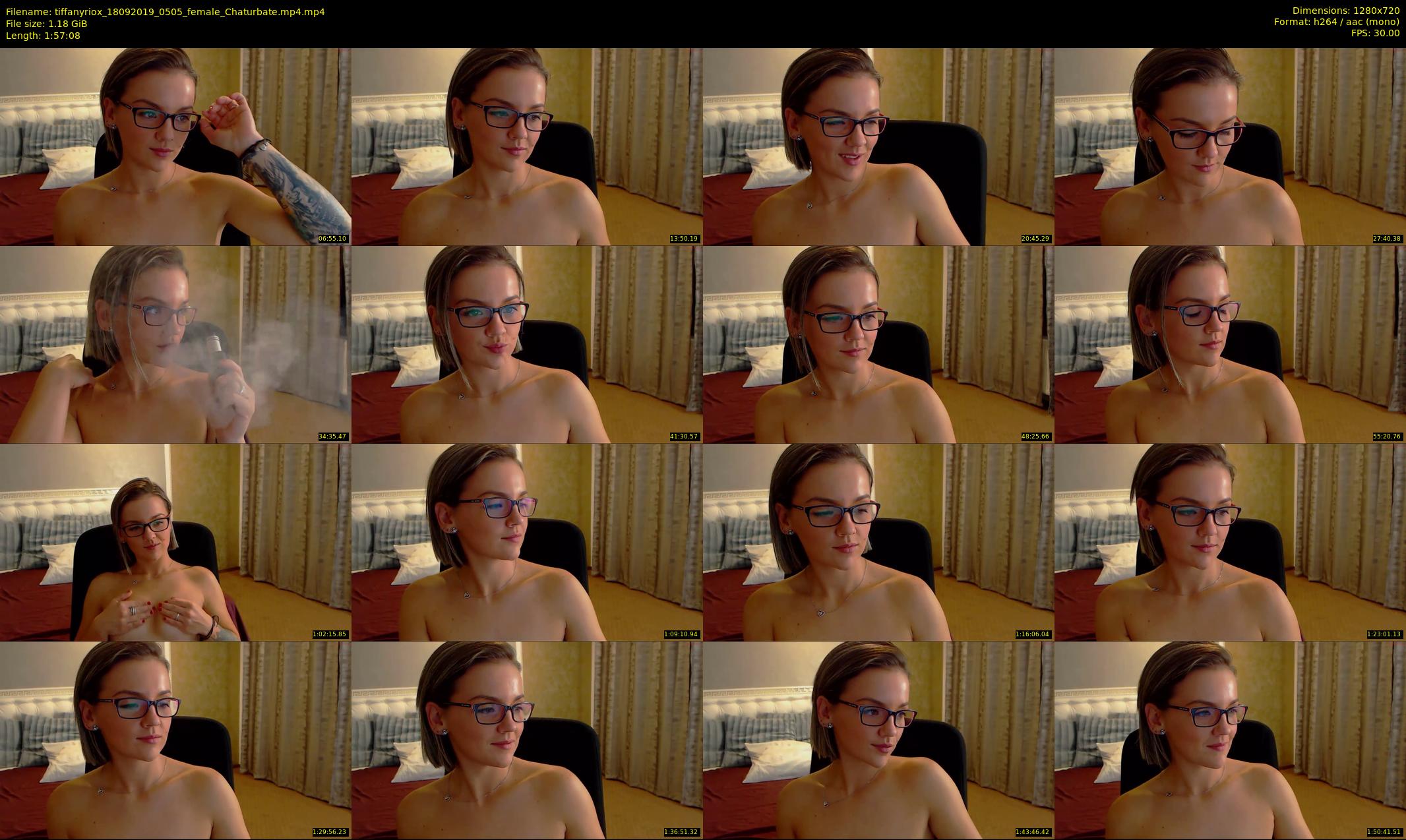 tiffanyriox — 118 minute Chaturbate female cam show recording, 720p, Sep 18, 2019