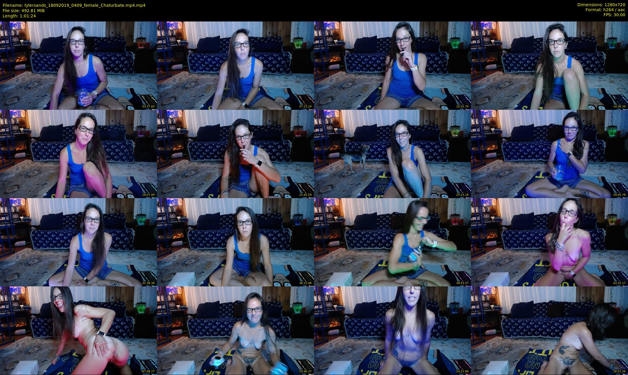 tylersands — 62 minute Chaturbate female cam show recording, 720p, Sep 18, 2019
