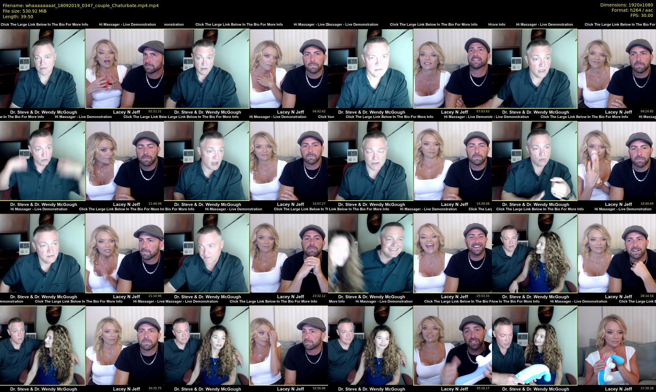 whaaaaaaaat — 40 minute Chaturbate couple cam show recording, 1080p, Sep 18, 2019