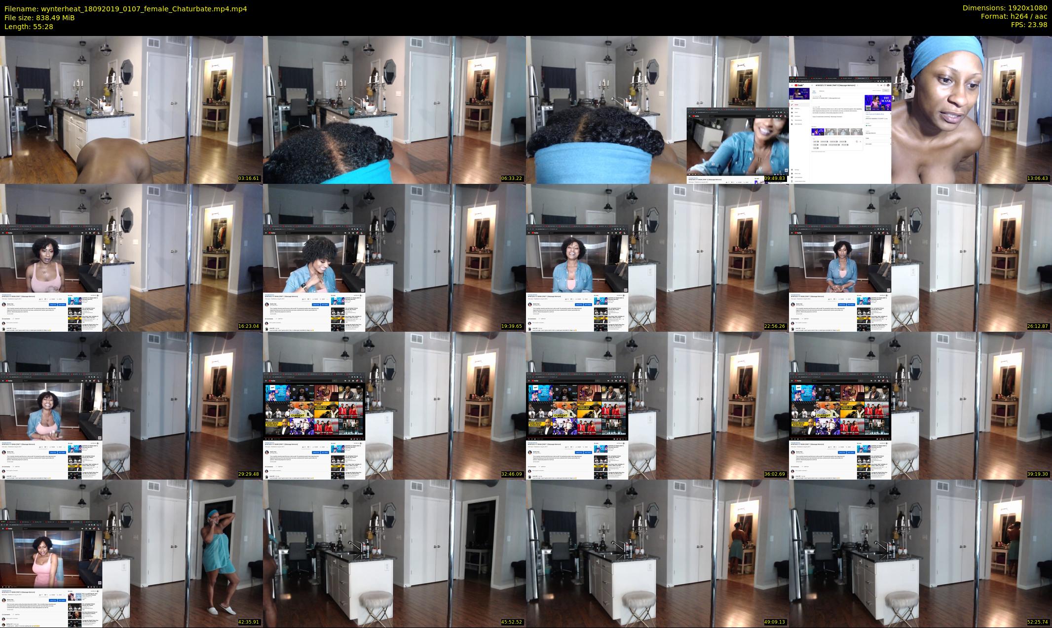 wynterheat — 56 minute Chaturbate female cam show recording, 1080p, Sep 18, 2019
