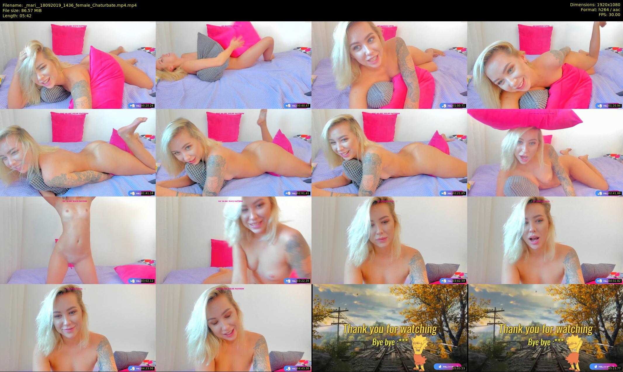 _mari_ — 6 minute Chaturbate female cam show recording, 1080p, Sep 18, 2019