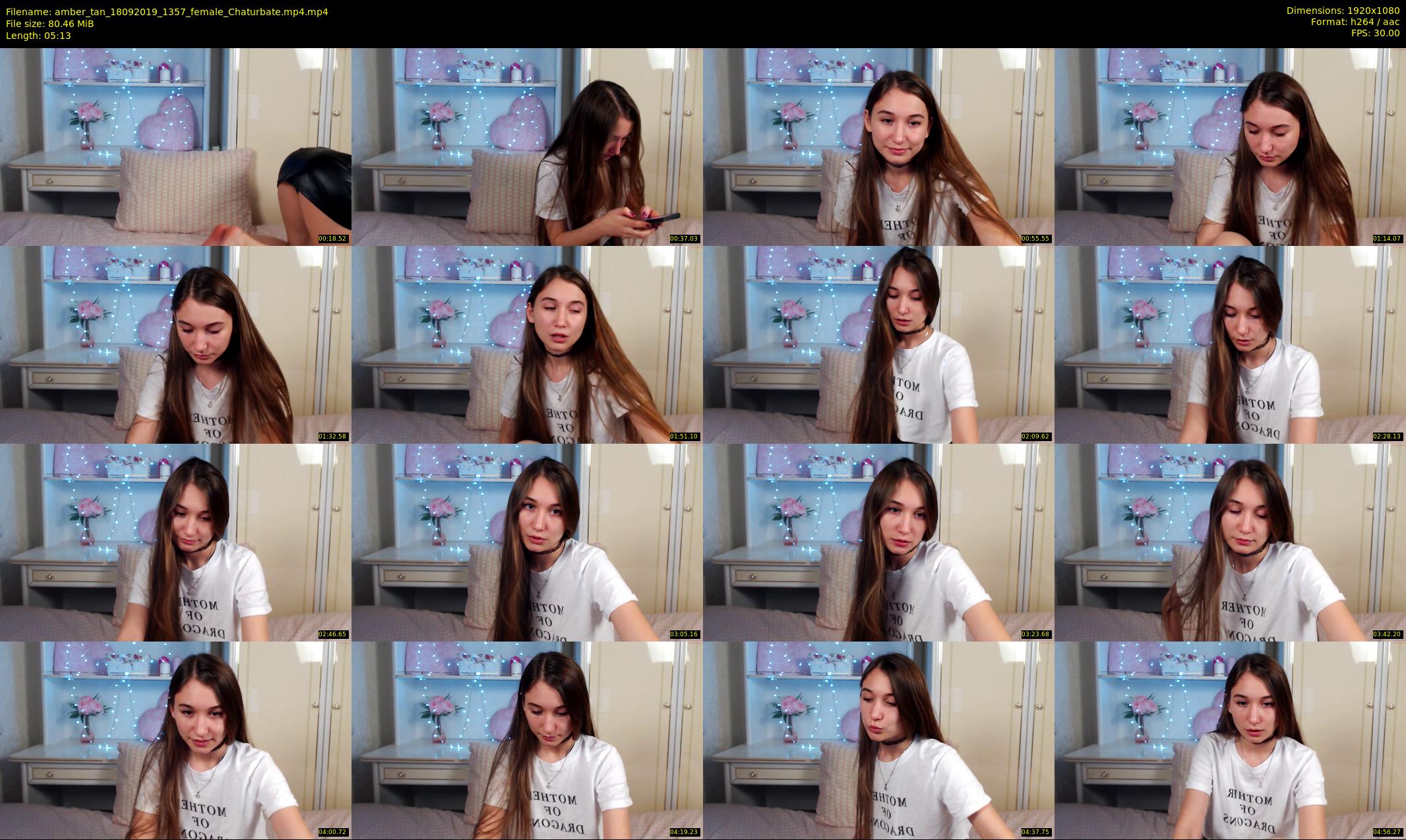 amber_tan — 6 minute Chaturbate female cam show recording, 1080p, Sep 18, 2019