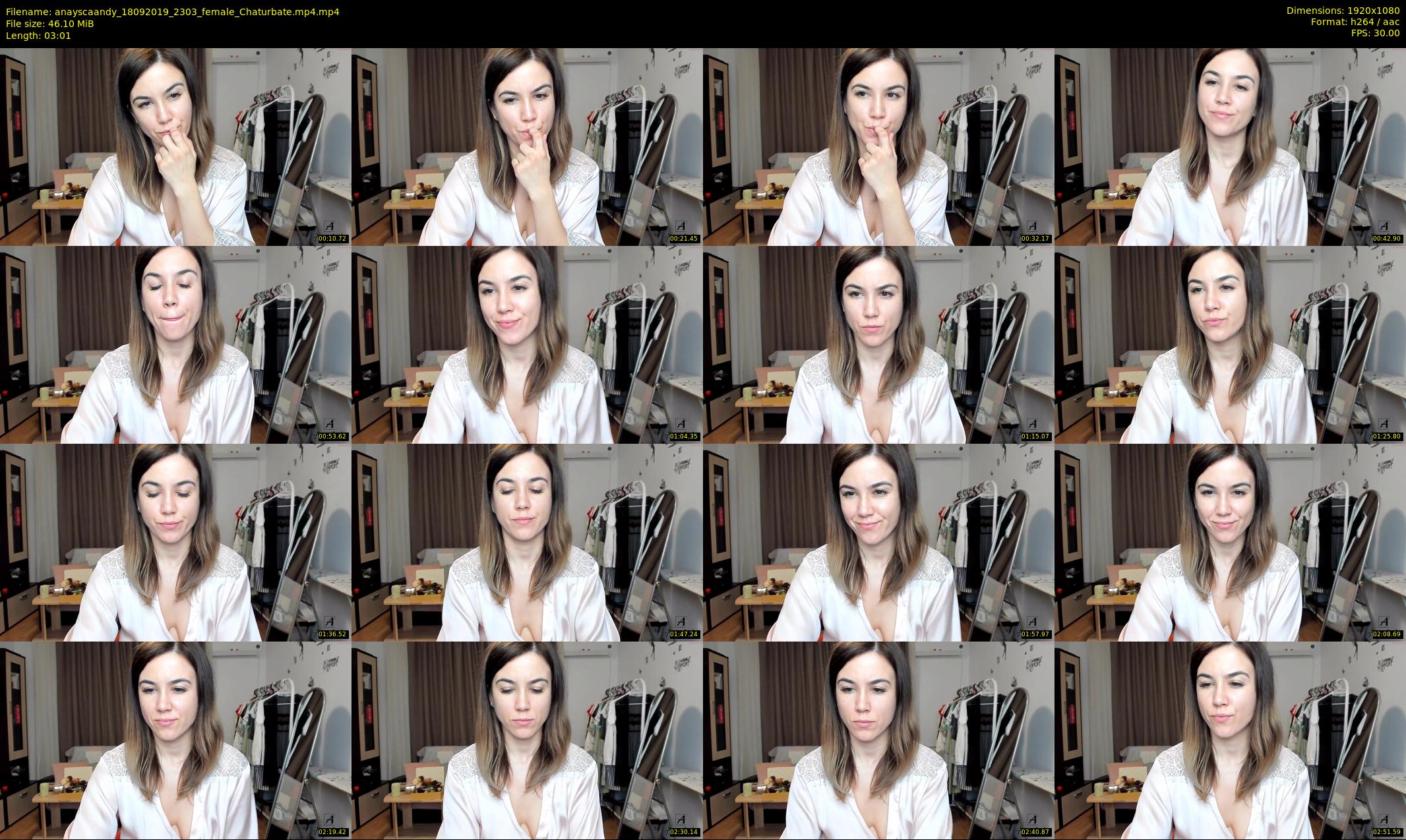 anayscaandy — 4 minute Chaturbate female cam show recording, 1080p, Sep 18, 2019