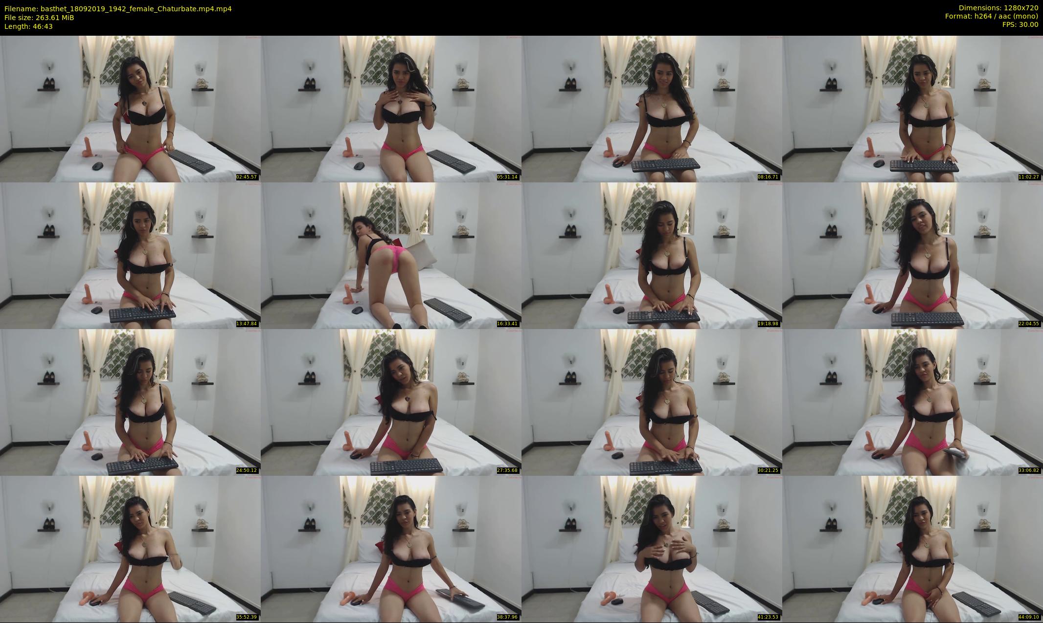 basthet — 47 minute Chaturbate female cam show recording, 720p, Sep 18, 2019